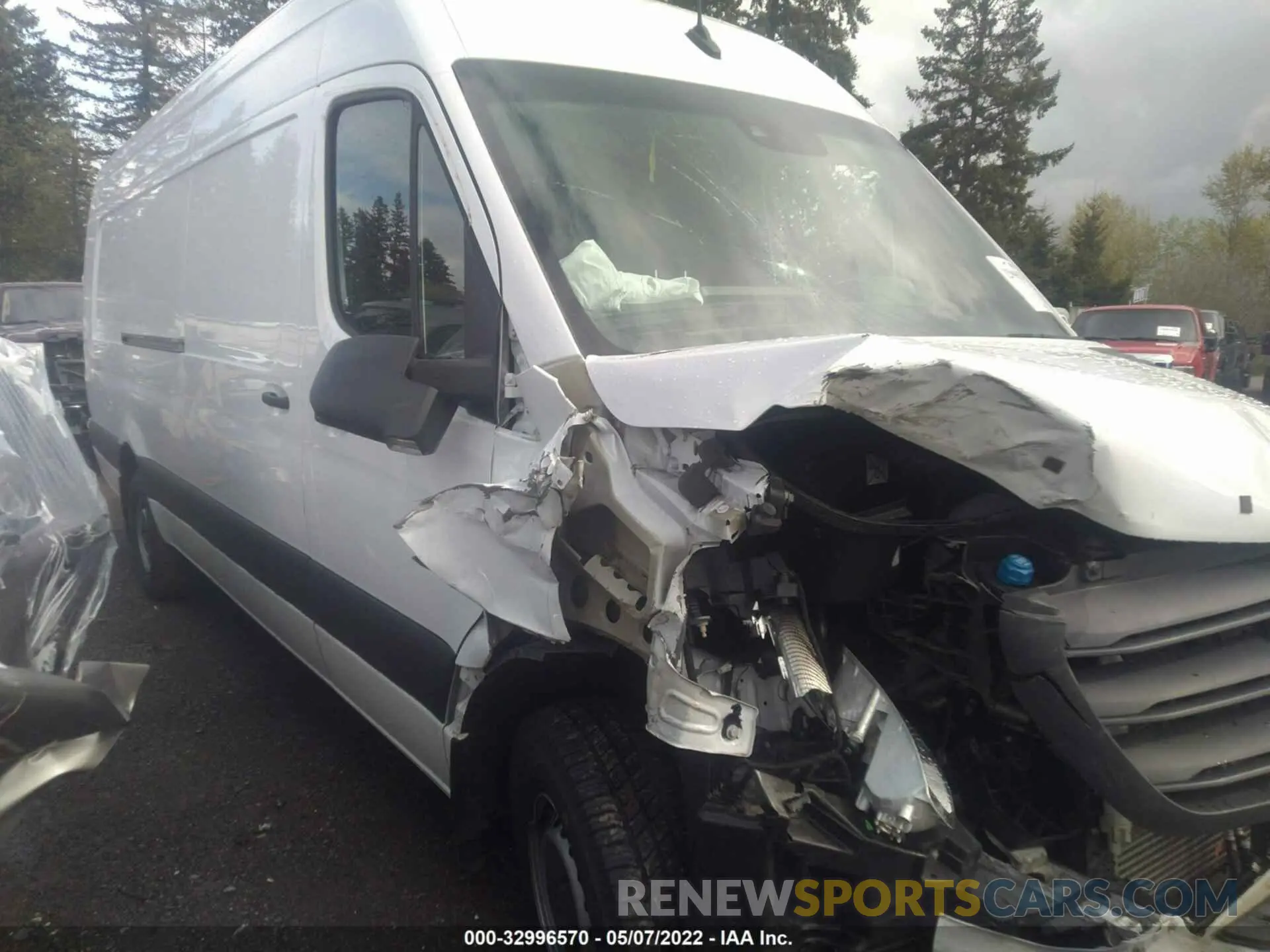 1 fotografías del automóvil dañado W1W4EDHY7LT037283 MERCEDES-BENZ SPRINTER CARGO VAN 2020