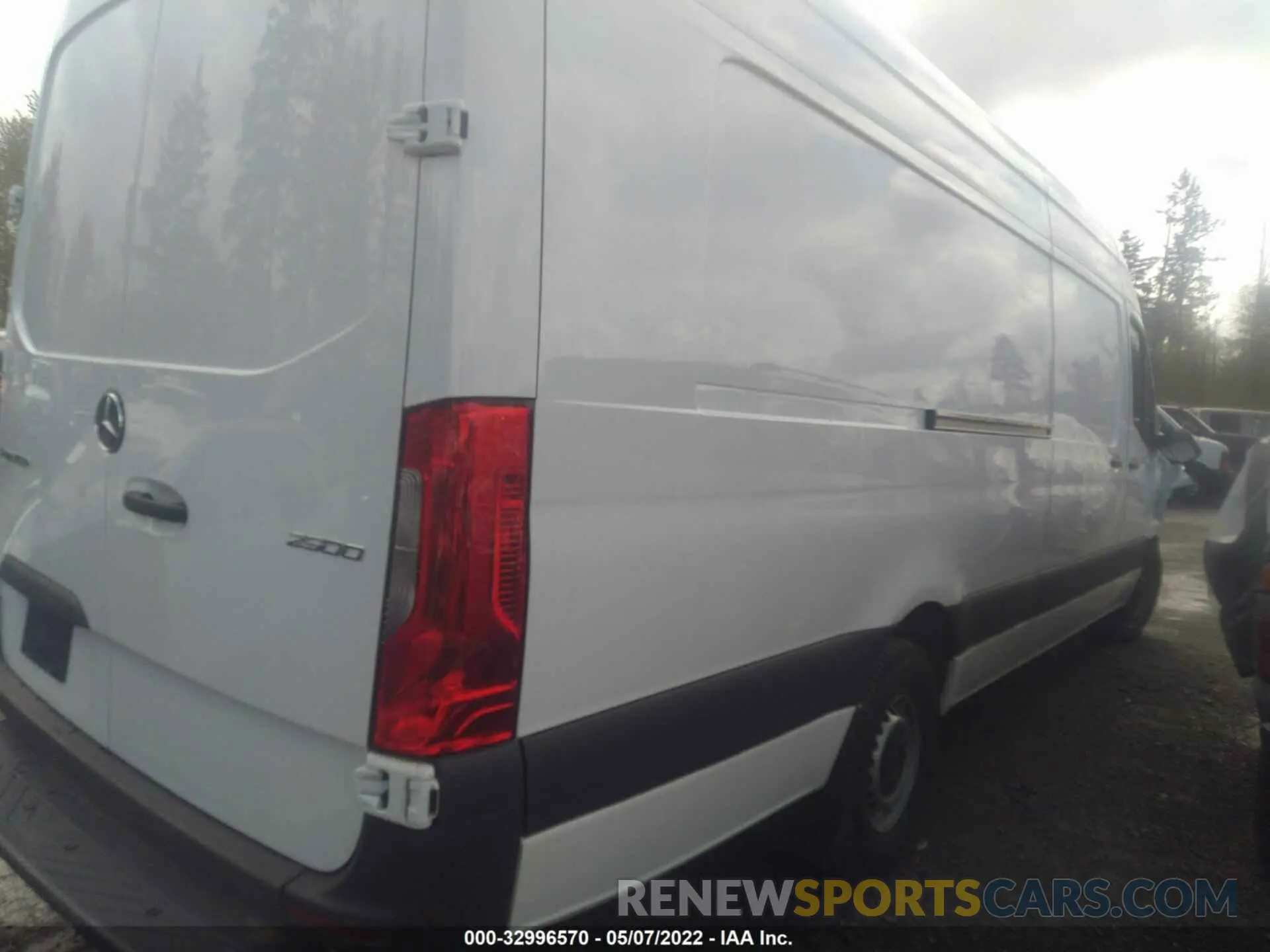4 fotografías del automóvil dañado W1W4EDHY7LT037283 MERCEDES-BENZ SPRINTER CARGO VAN 2020