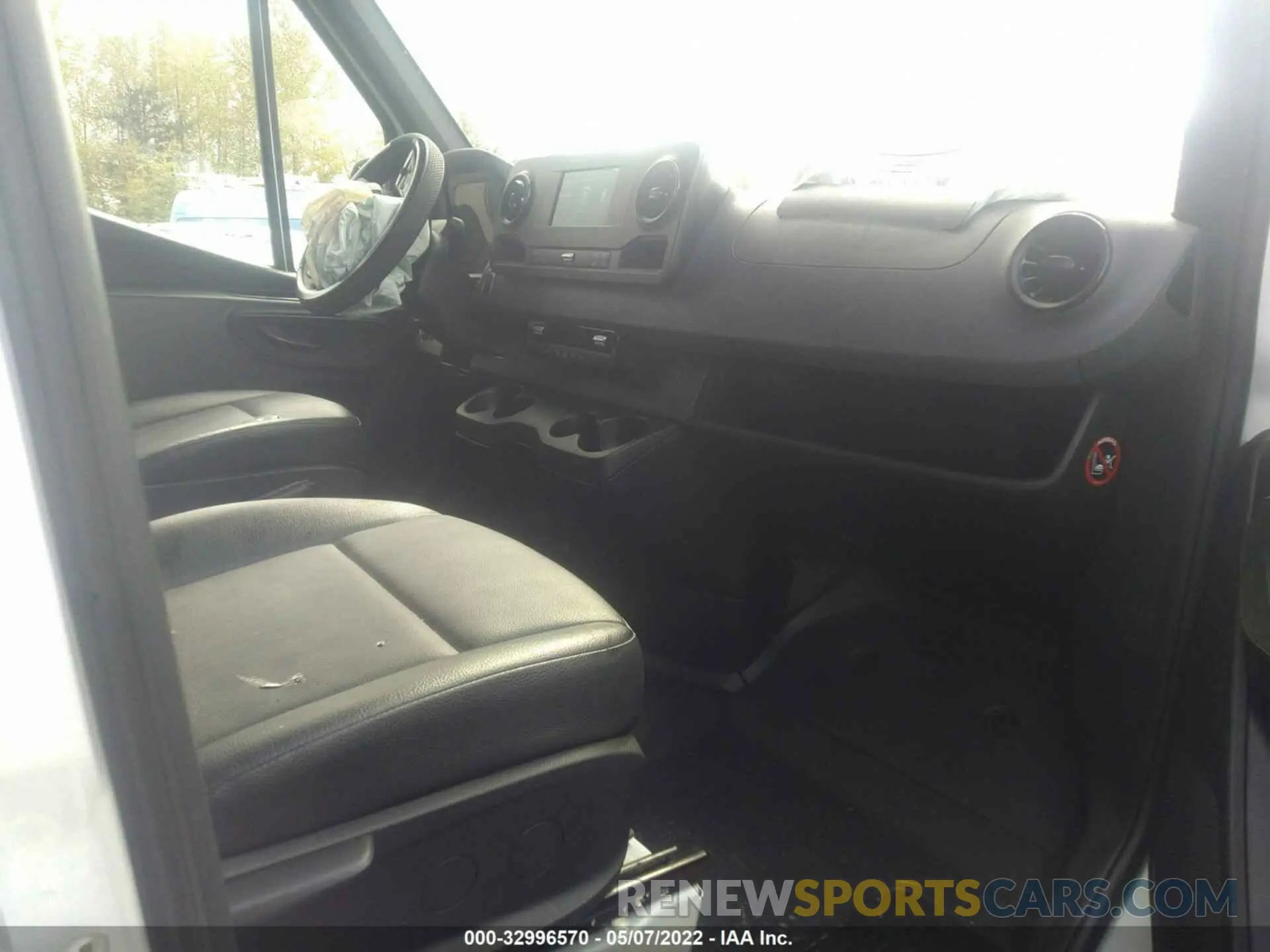 5 fotografías del automóvil dañado W1W4EDHY7LT037283 MERCEDES-BENZ SPRINTER CARGO VAN 2020
