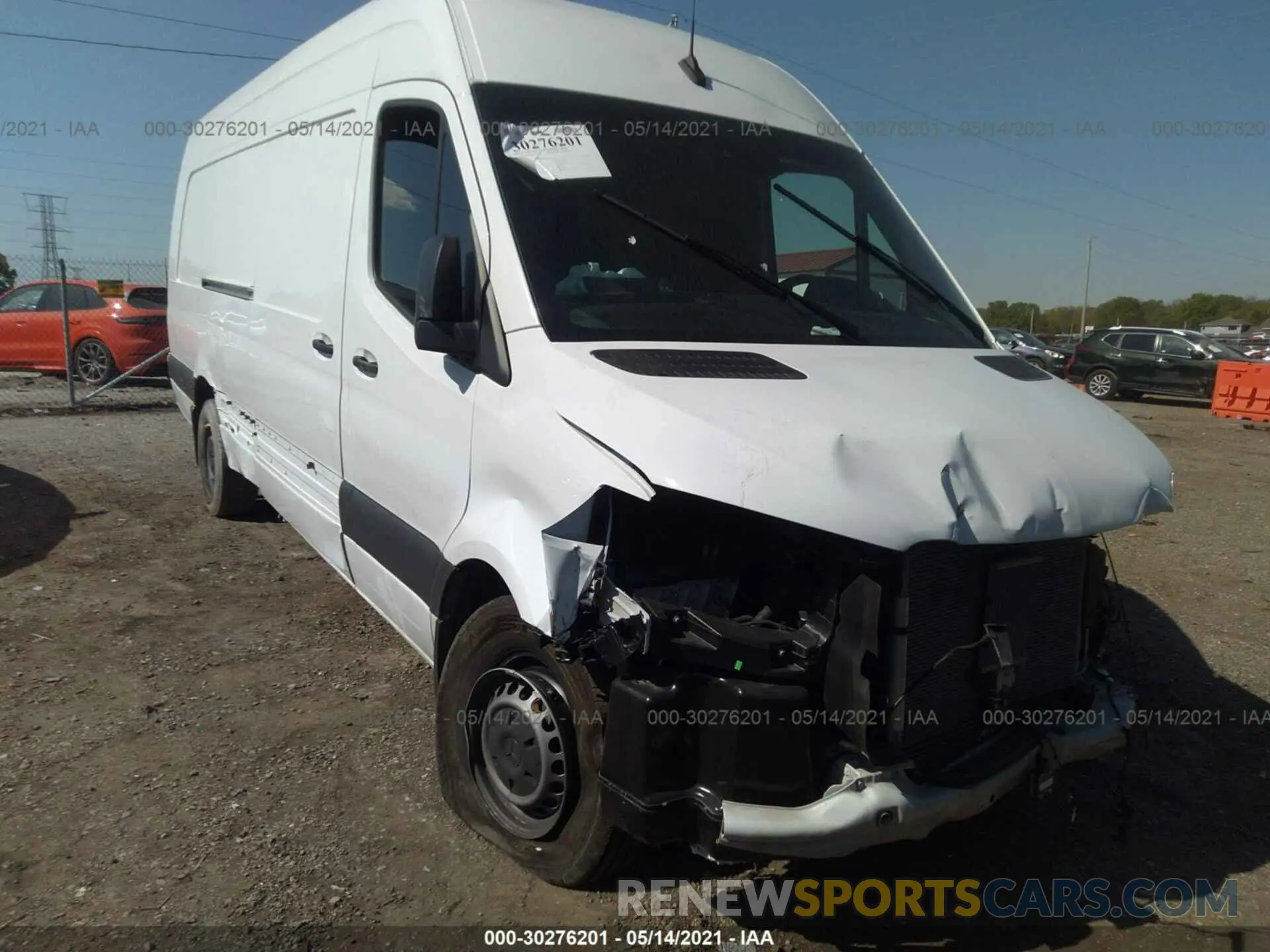 1 fotografías del automóvil dañado W1W4EDHY8LT024591 MERCEDES-BENZ SPRINTER CARGO VAN 2020