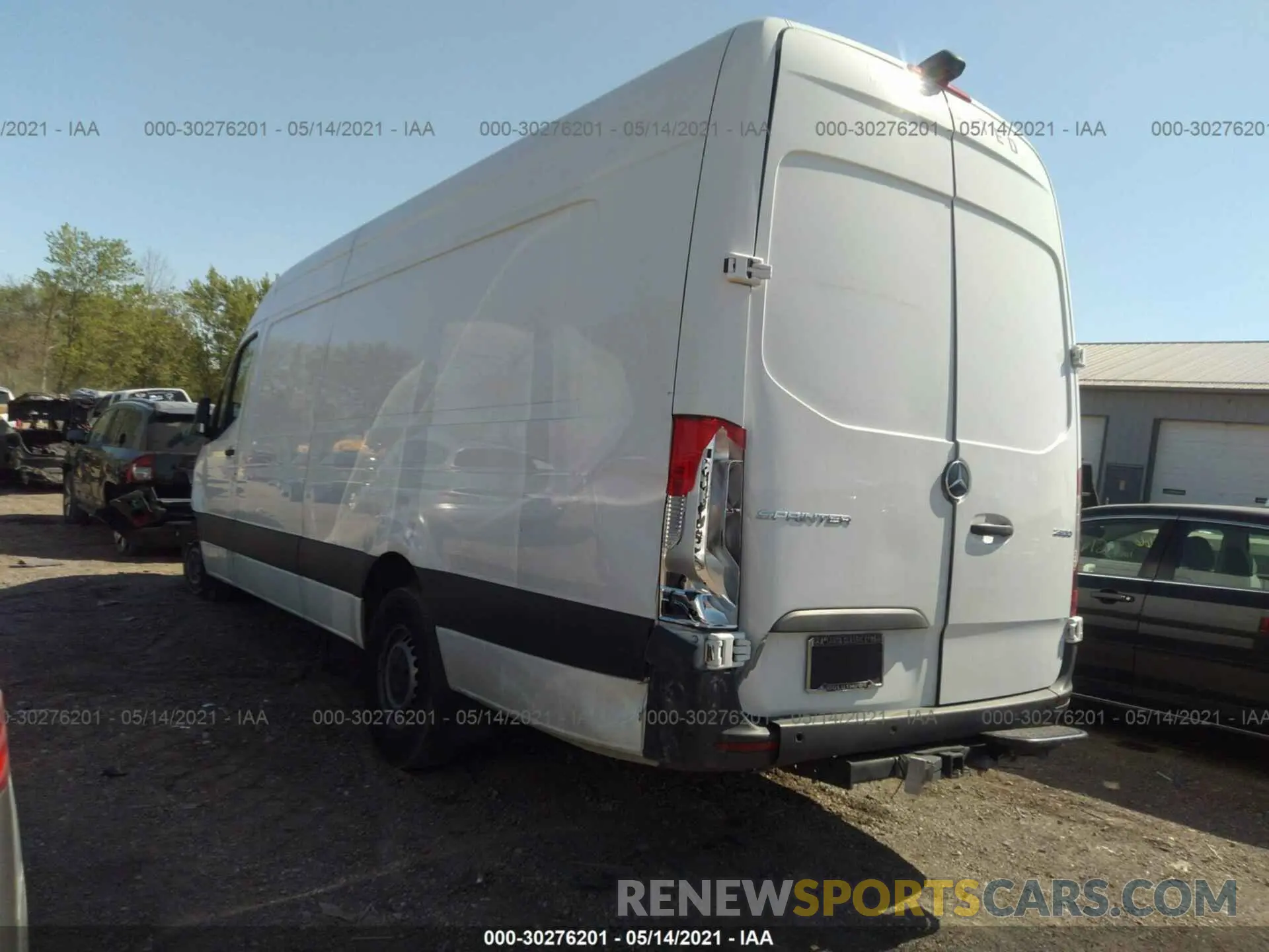 3 fotografías del automóvil dañado W1W4EDHY8LT024591 MERCEDES-BENZ SPRINTER CARGO VAN 2020