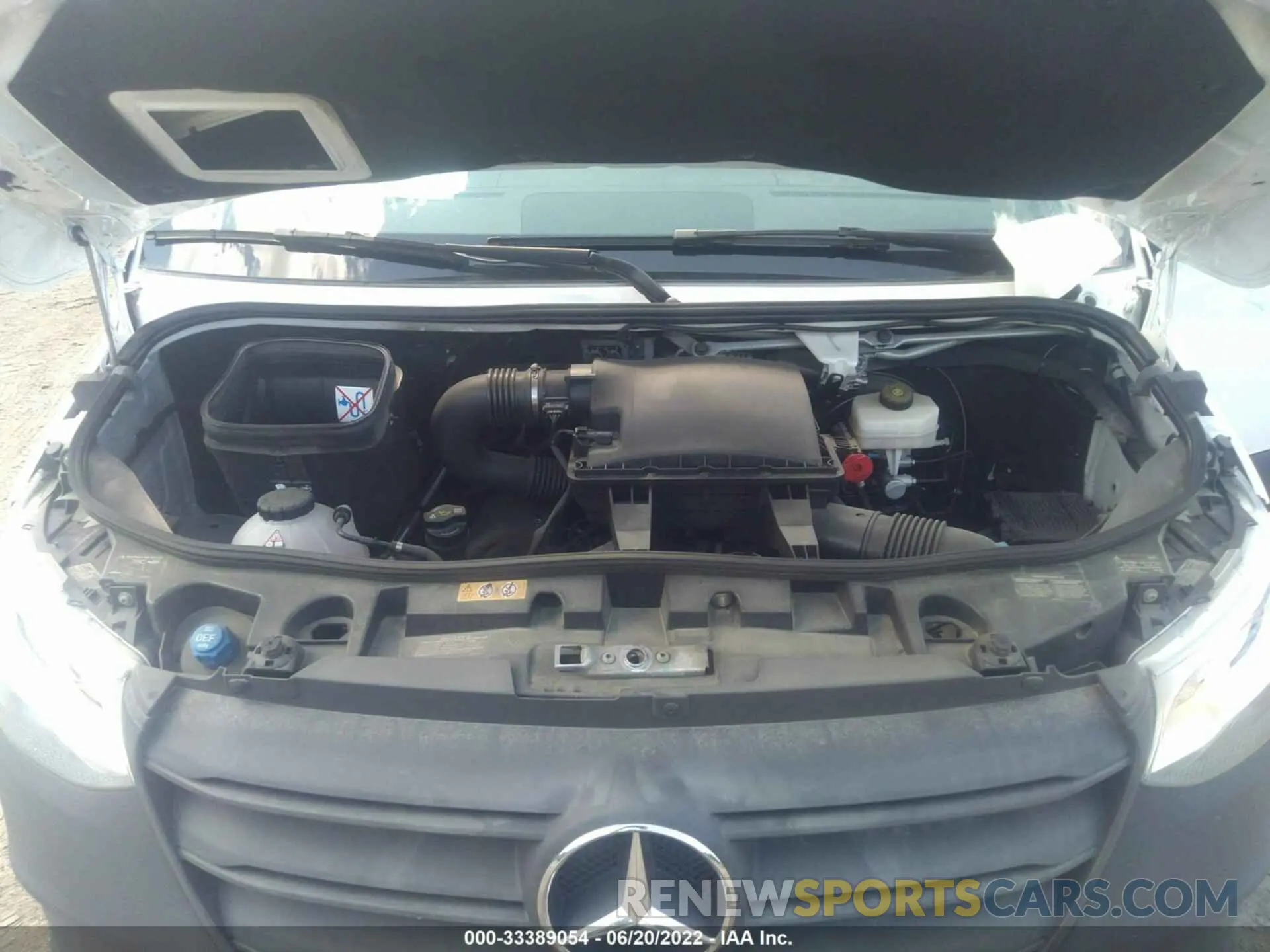10 fotografías del automóvil dañado W1Y4EBHYXLT026077 MERCEDES-BENZ SPRINTER CARGO VAN 2020