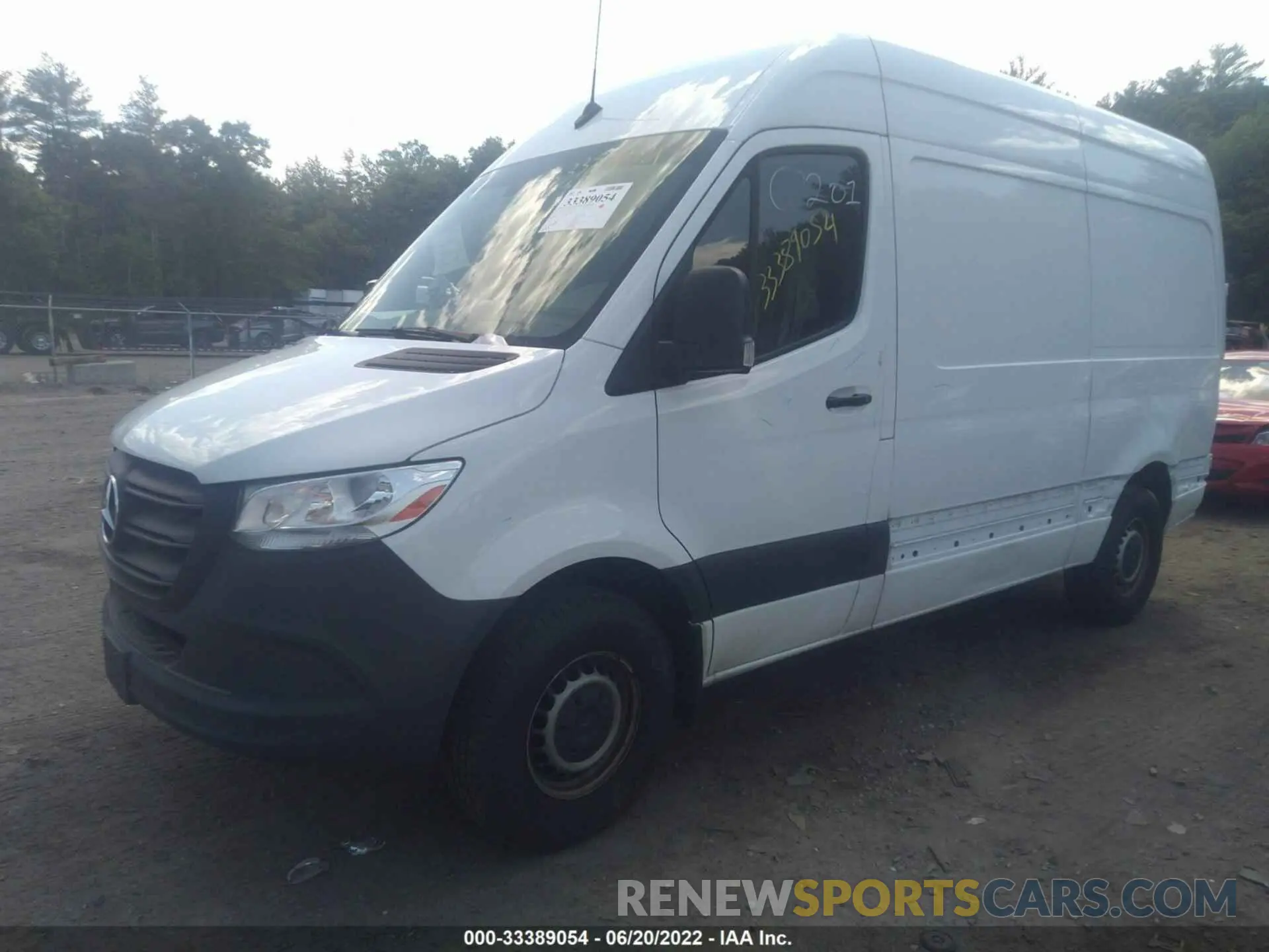 2 fotografías del automóvil dañado W1Y4EBHYXLT026077 MERCEDES-BENZ SPRINTER CARGO VAN 2020