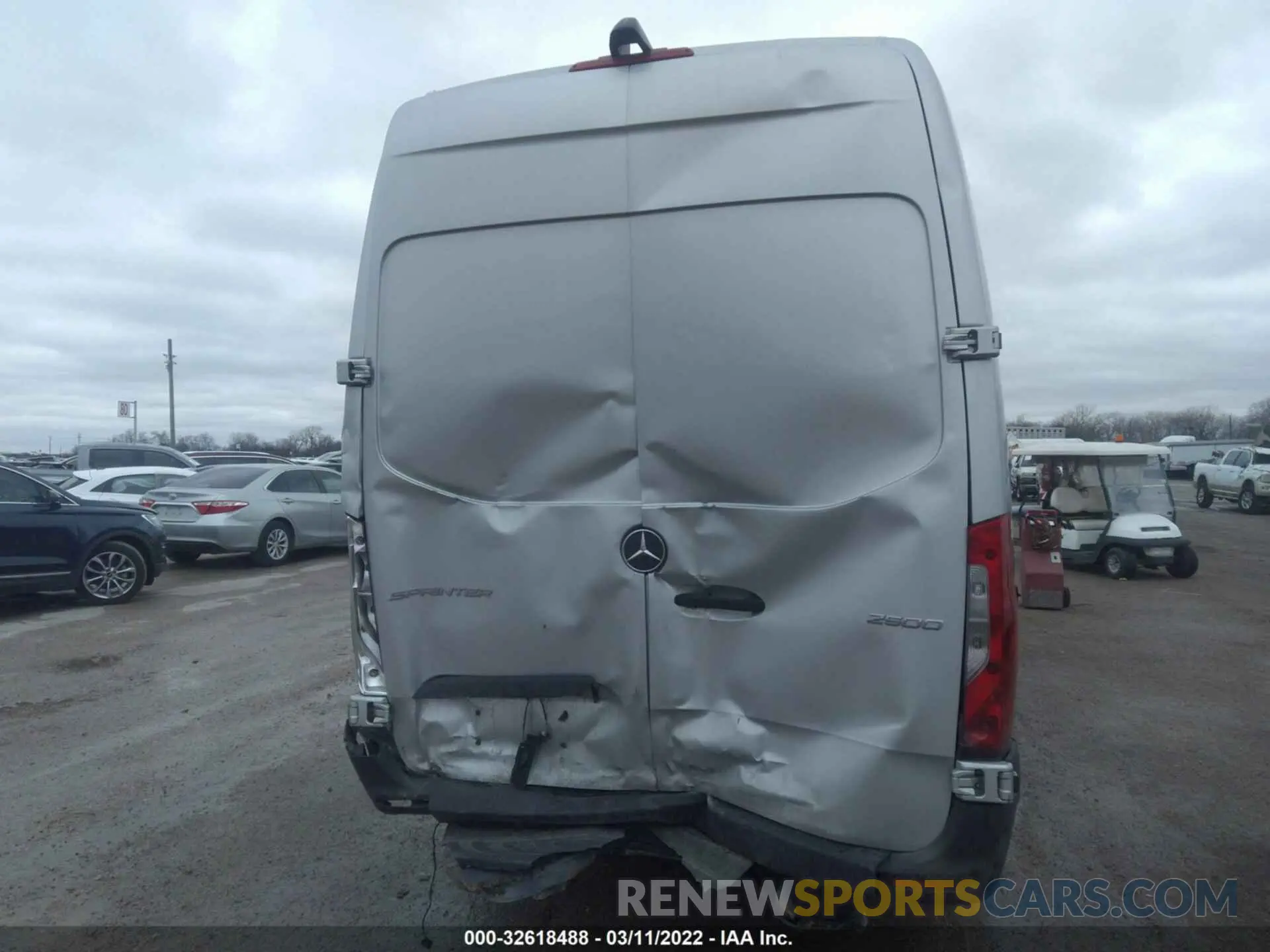 6 fotografías del automóvil dañado W1Y4ECHY1LT026023 MERCEDES-BENZ SPRINTER CARGO VAN 2020