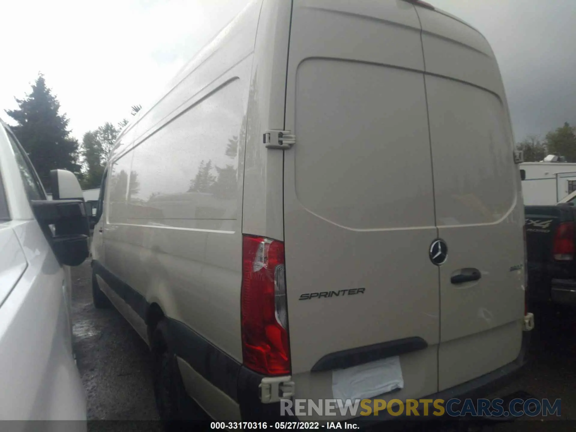 3 fotografías del automóvil dañado W1Y4ECHY3LT040697 MERCEDES-BENZ SPRINTER CARGO VAN 2020