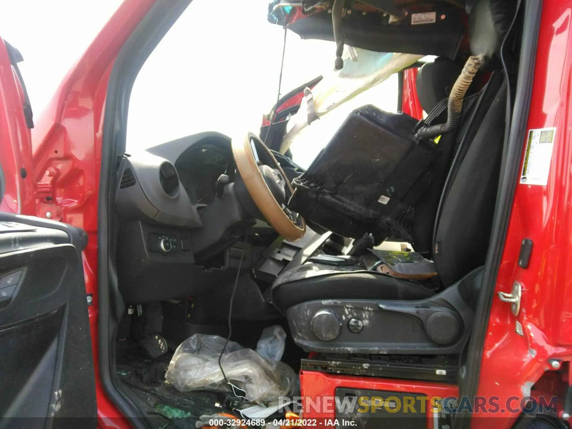 5 fotografías del automóvil dañado W1Y4ECHYXLT033276 MERCEDES-BENZ SPRINTER CARGO VAN 2020