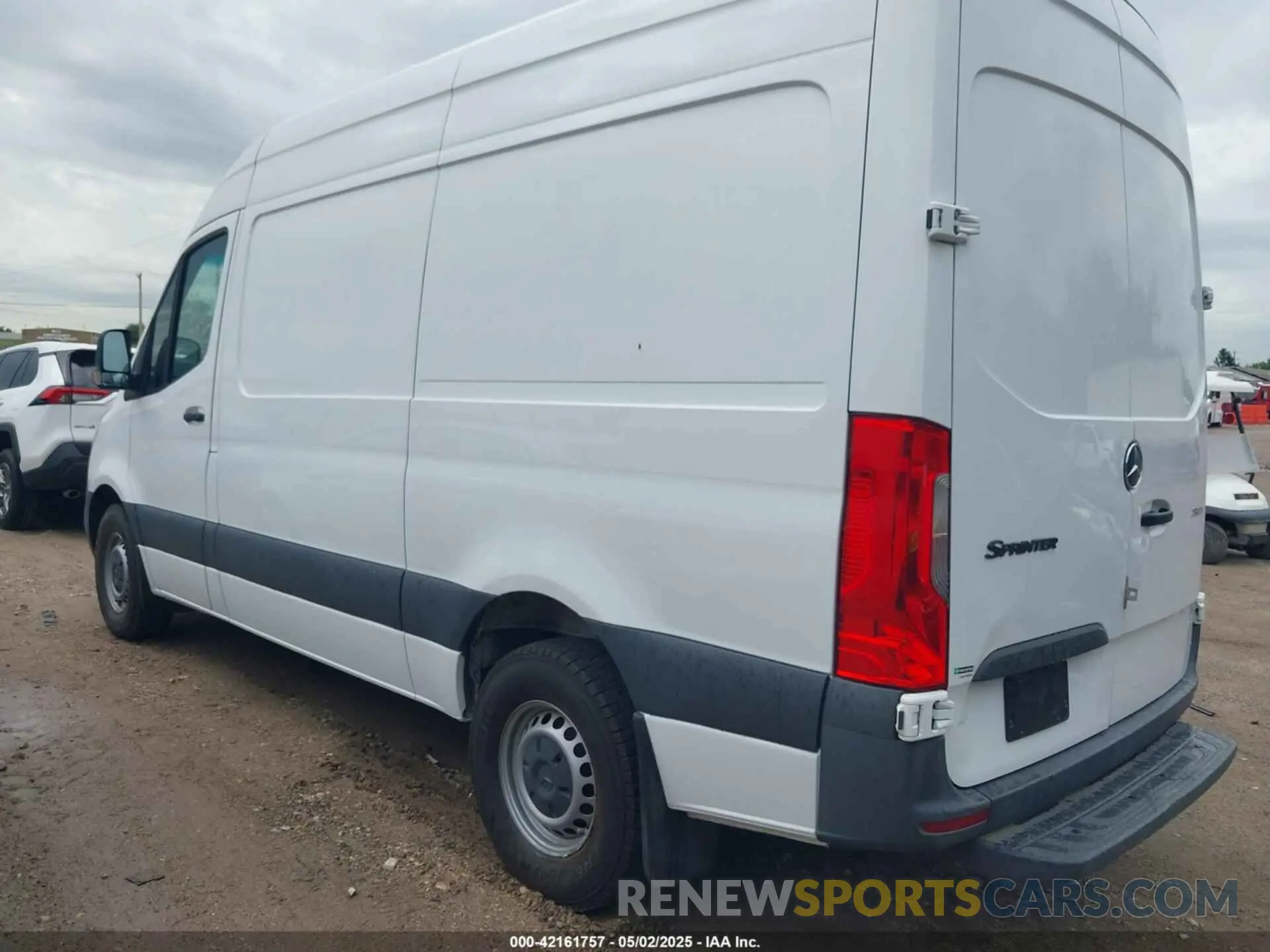 3 fotografías del automóvil dañado W1Y4DBHY0MT054085 MERCEDES-BENZ SPRINTER CARGO VAN 2021