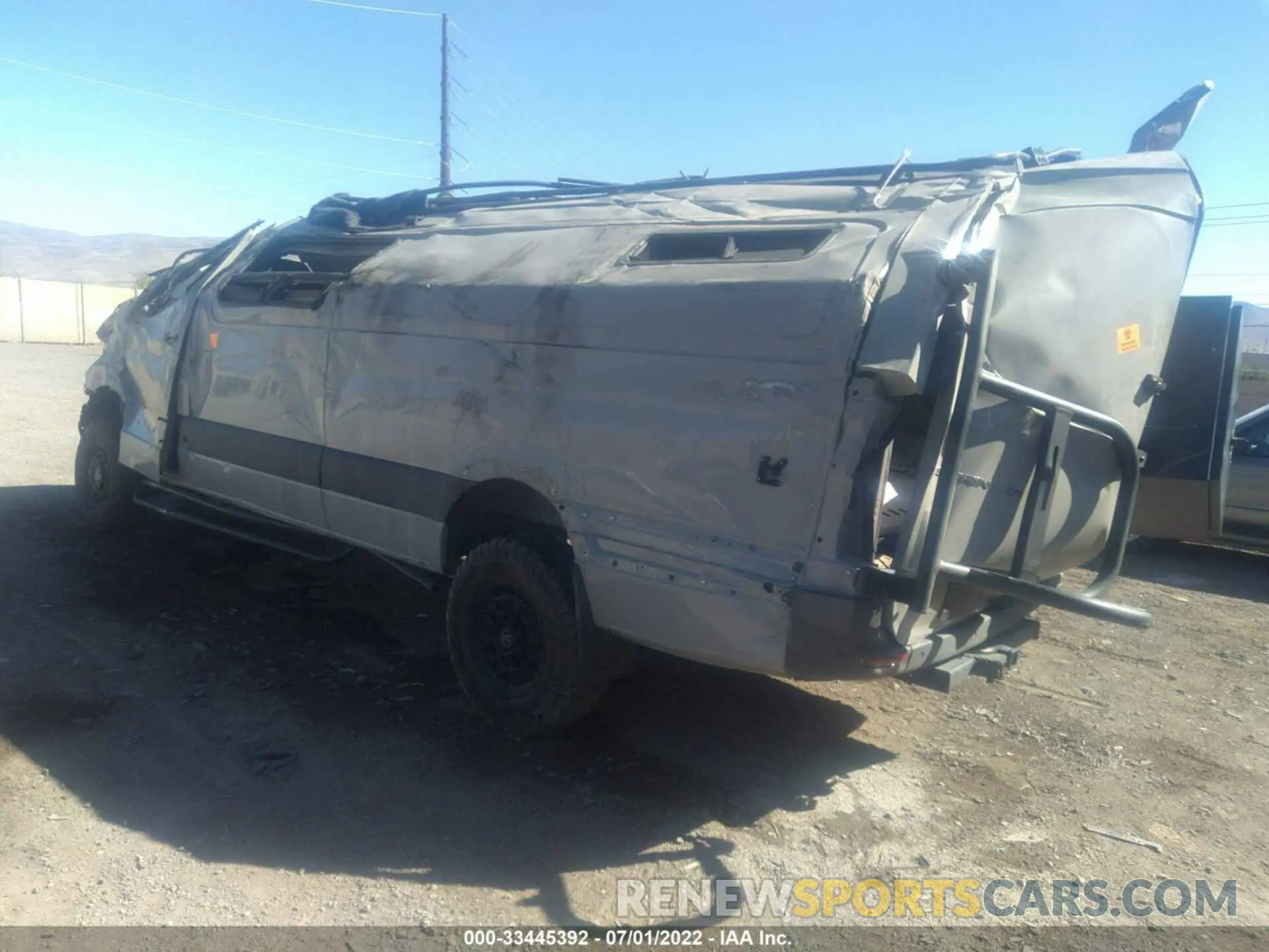 3 fotografías del automóvil dañado W1Y4ECVYXMT072231 MERCEDES-BENZ SPRINTER CARGO VAN 2021