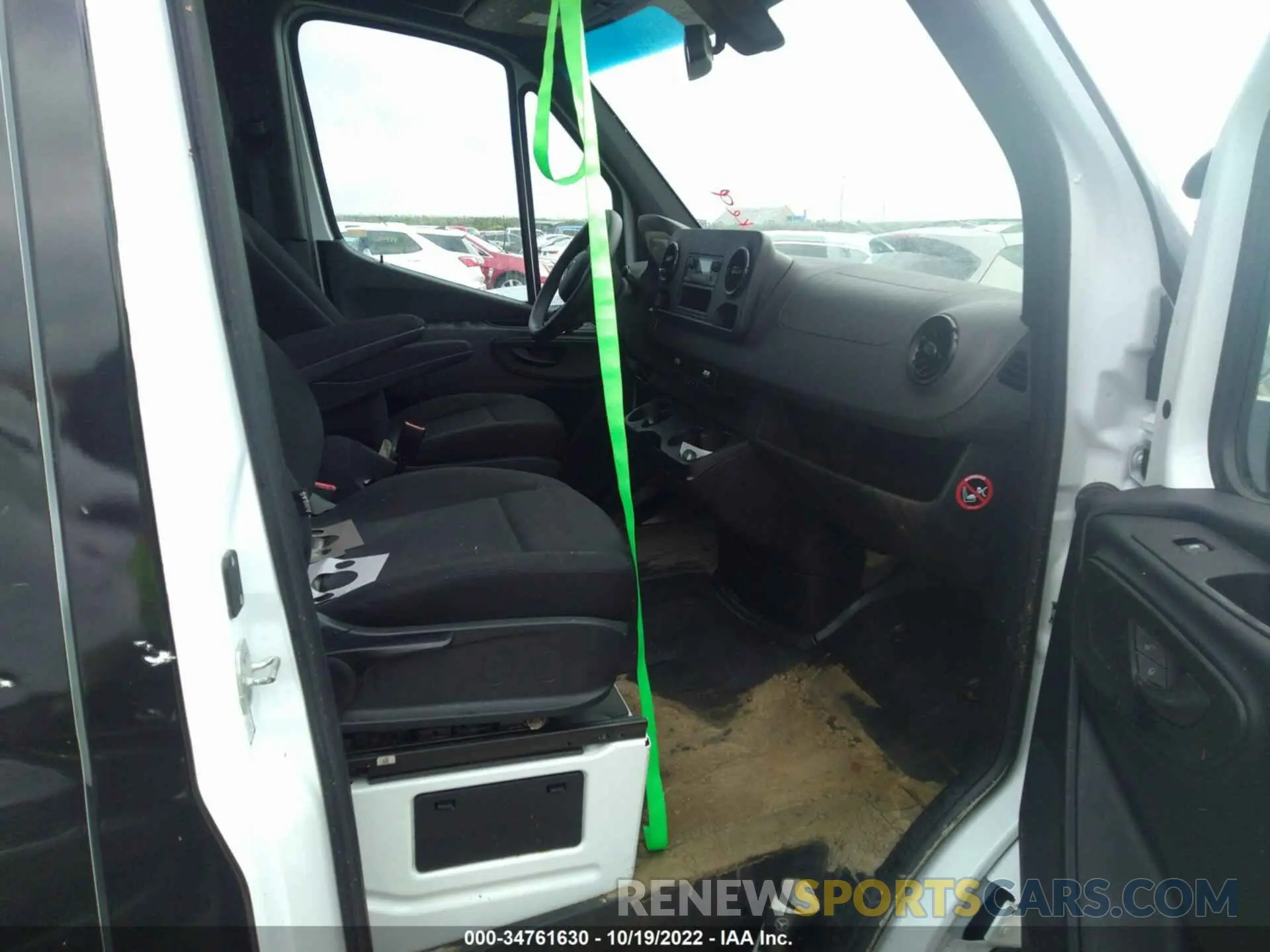 5 fotografías del automóvil dañado W1Y4EBHY1NT082153 MERCEDES-BENZ SPRINTER CARGO VAN 2022