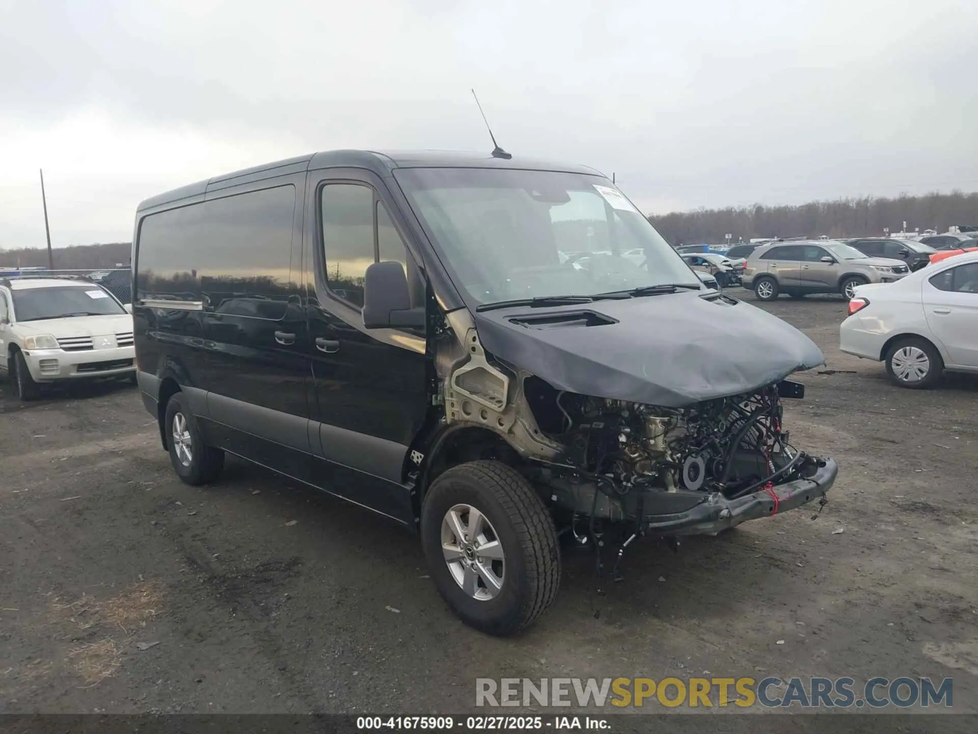 1 fotografías del automóvil dañado W1W4NBHY4RT170189 MERCEDES-BENZ SPRINTER CARGO VAN 2024