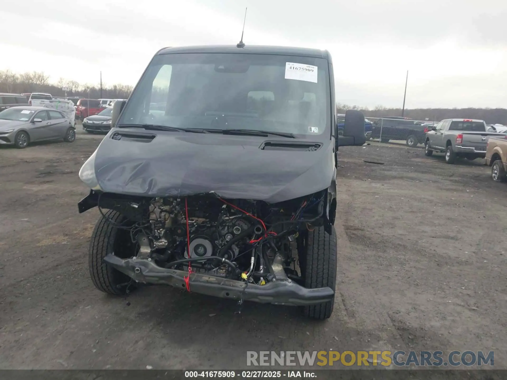 12 fotografías del automóvil dañado W1W4NBHY4RT170189 MERCEDES-BENZ SPRINTER CARGO VAN 2024