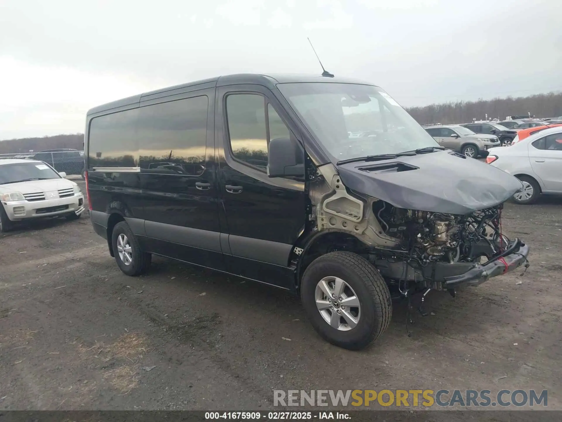 13 fotografías del automóvil dañado W1W4NBHY4RT170189 MERCEDES-BENZ SPRINTER CARGO VAN 2024