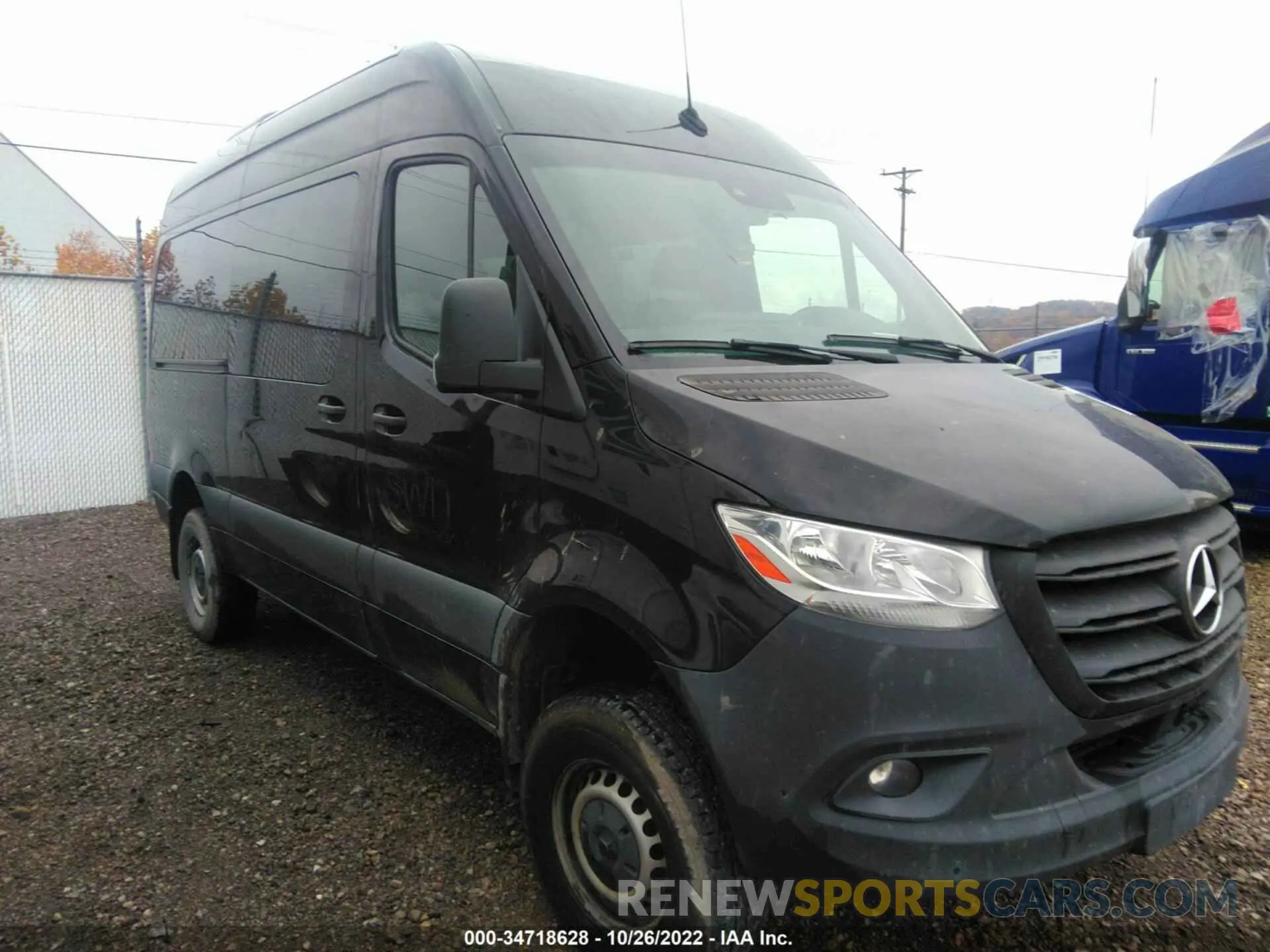 1 fotografías del automóvil dañado WDZFF0CD5KT015358 MERCEDES-BENZ SPRINTER PASSENGER VAN 2019