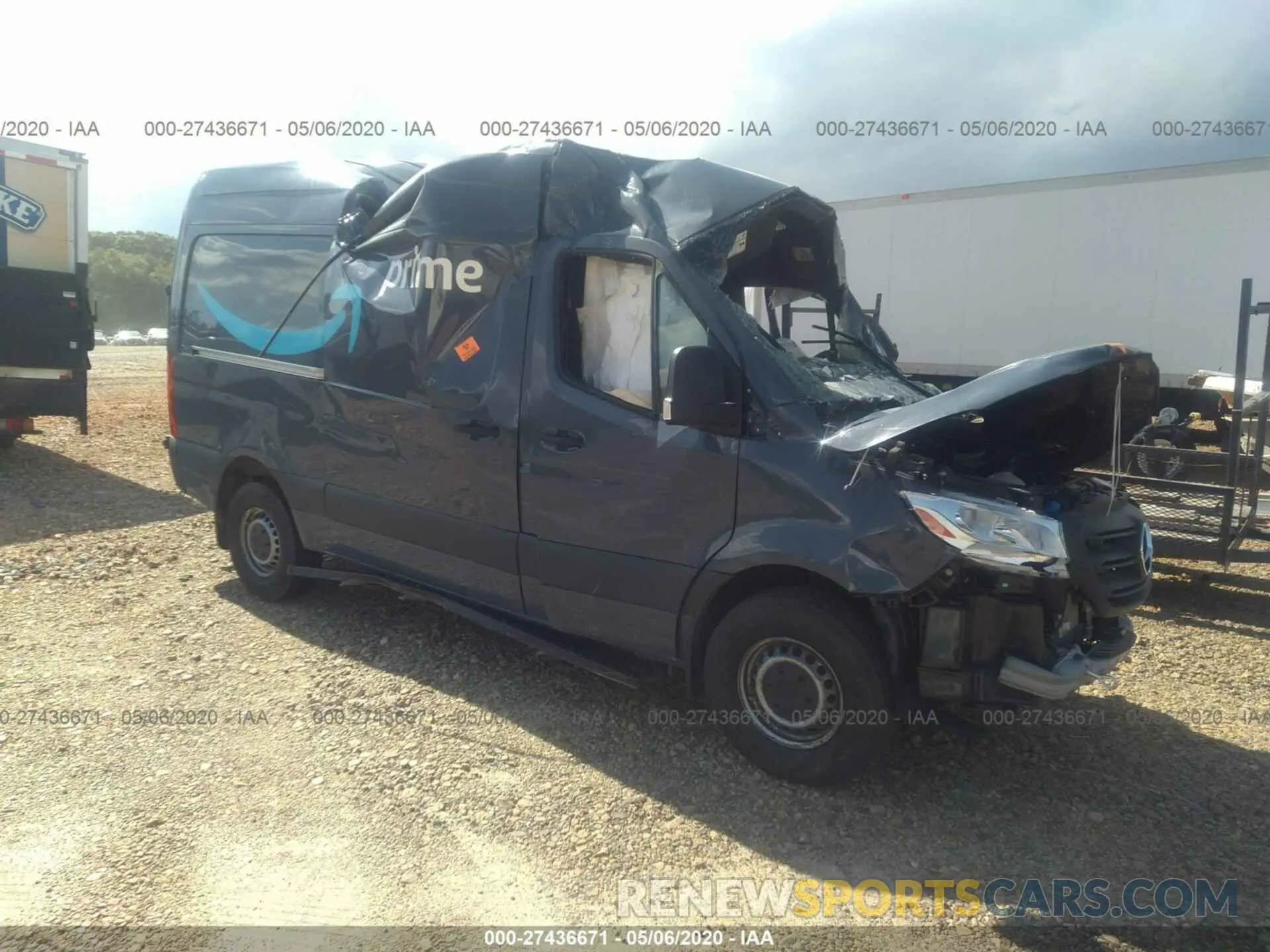 1 fotografías del automóvil dañado WD4PF0CD3KT003980 MERCEDES-BENZ SPRINTER VAN 2019