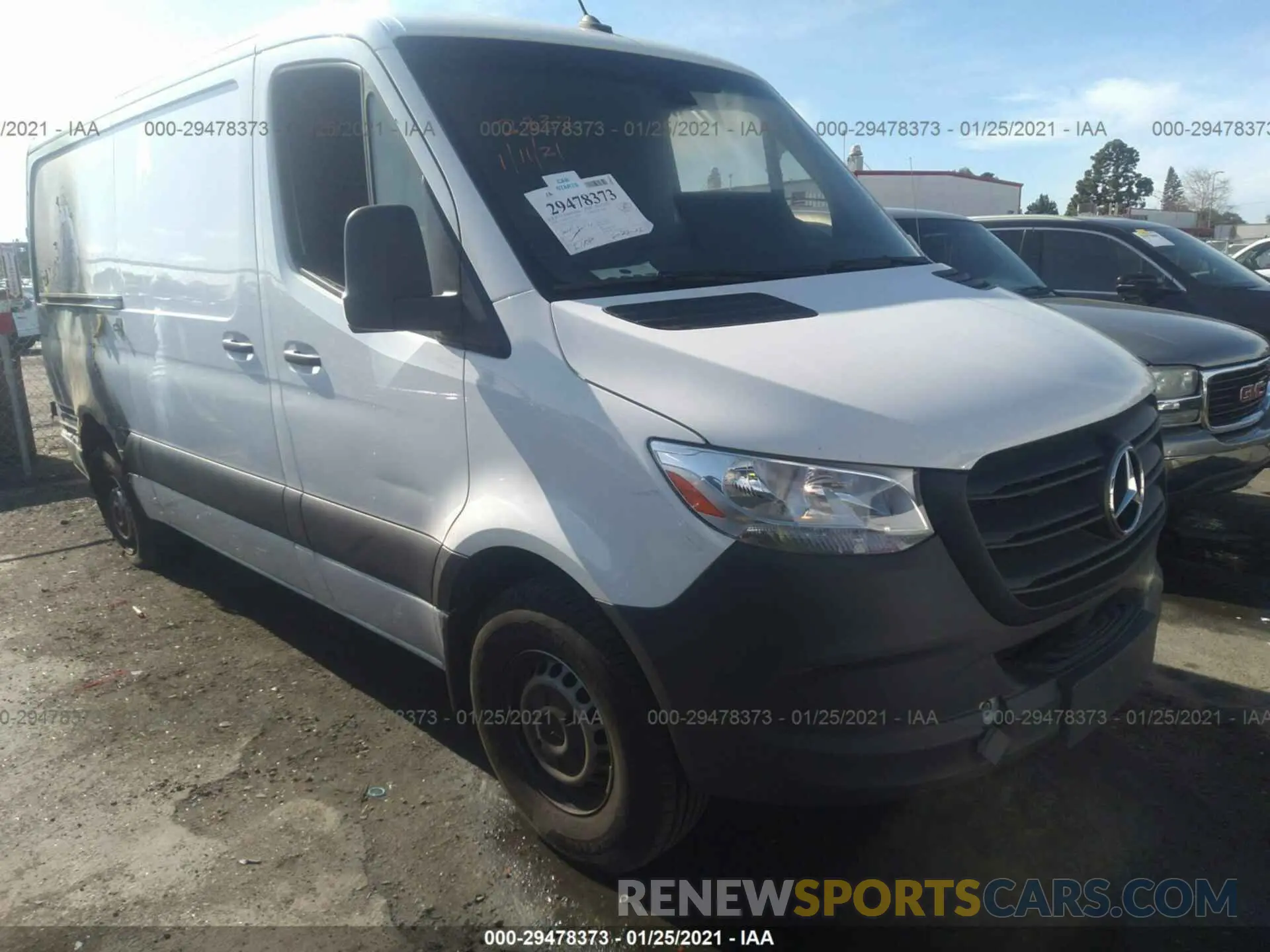 1 fotografías del automóvil dañado WD4PF0CD9KP162043 MERCEDES-BENZ SPRINTER VAN 2019