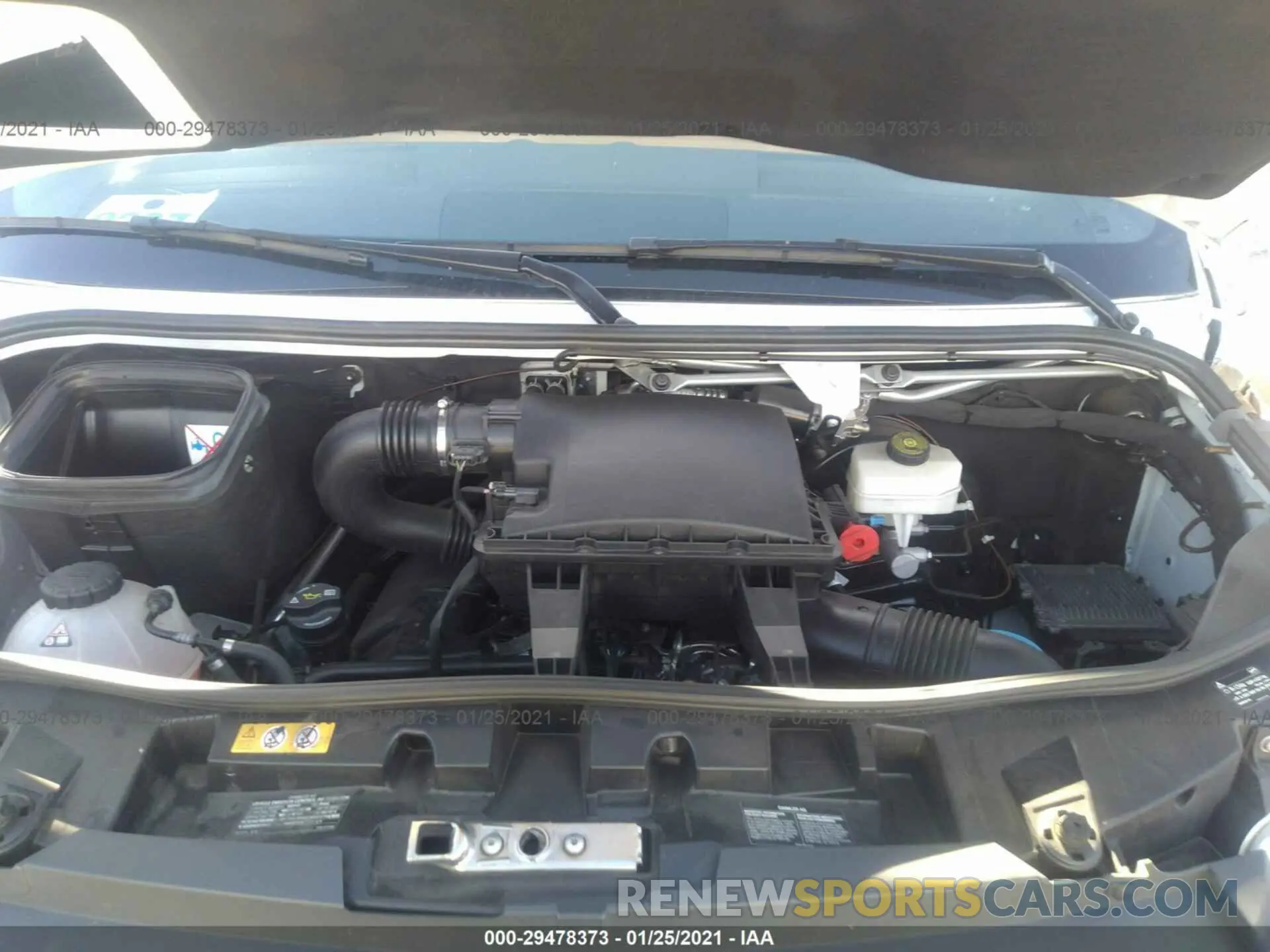 10 fotografías del automóvil dañado WD4PF0CD9KP162043 MERCEDES-BENZ SPRINTER VAN 2019