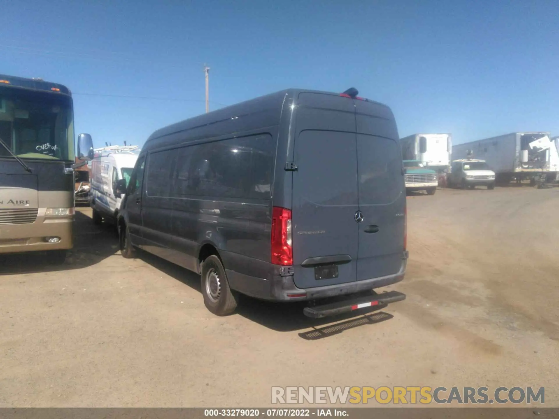 3 fotografías del automóvil dañado WD4PF1CDXKP143264 MERCEDES-BENZ SPRINTER VAN 2019