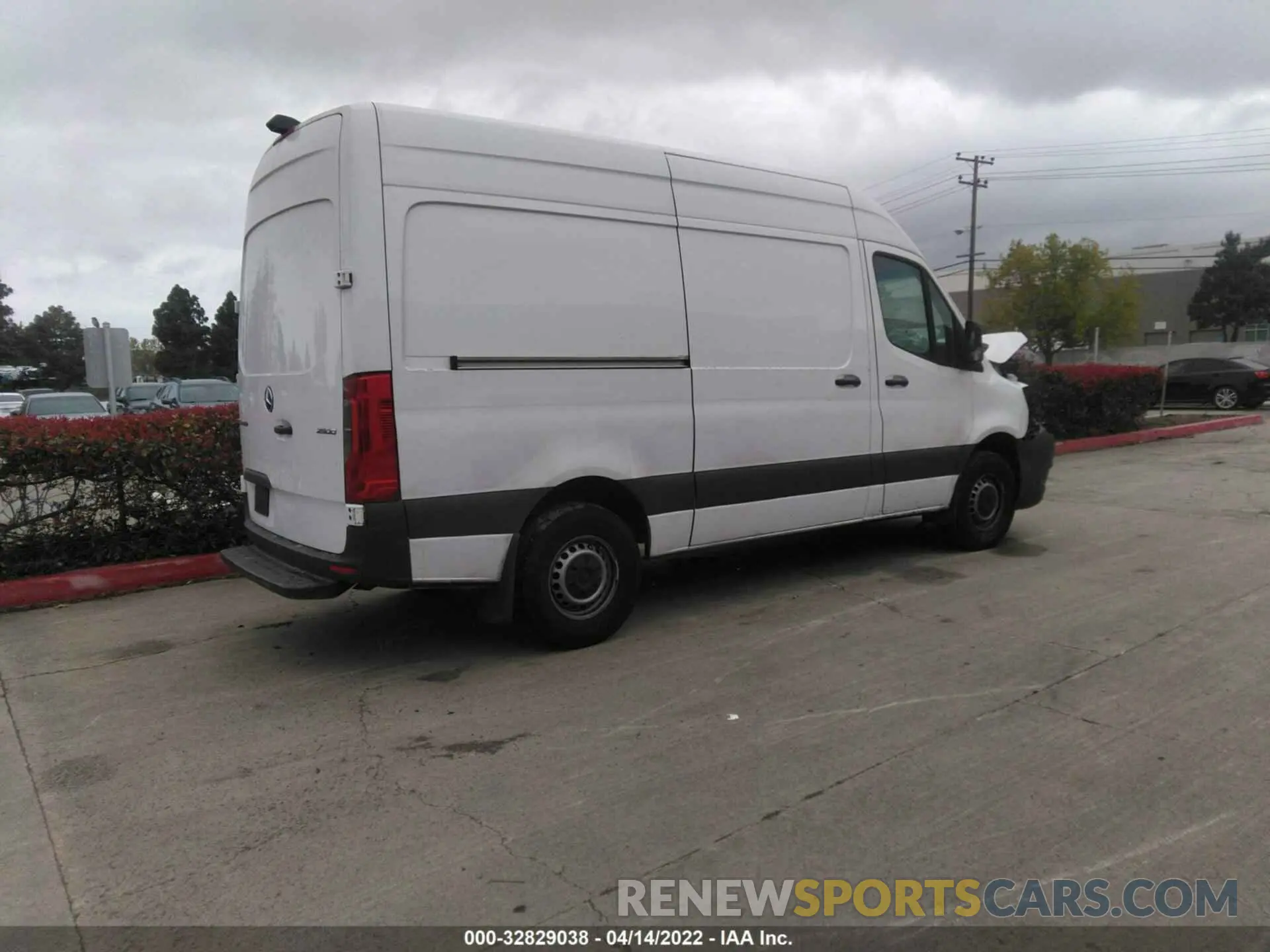4 fotografías del automóvil dañado W1W4EBHY4LP256232 MERCEDES-BENZ SPRINTER VAN 2020