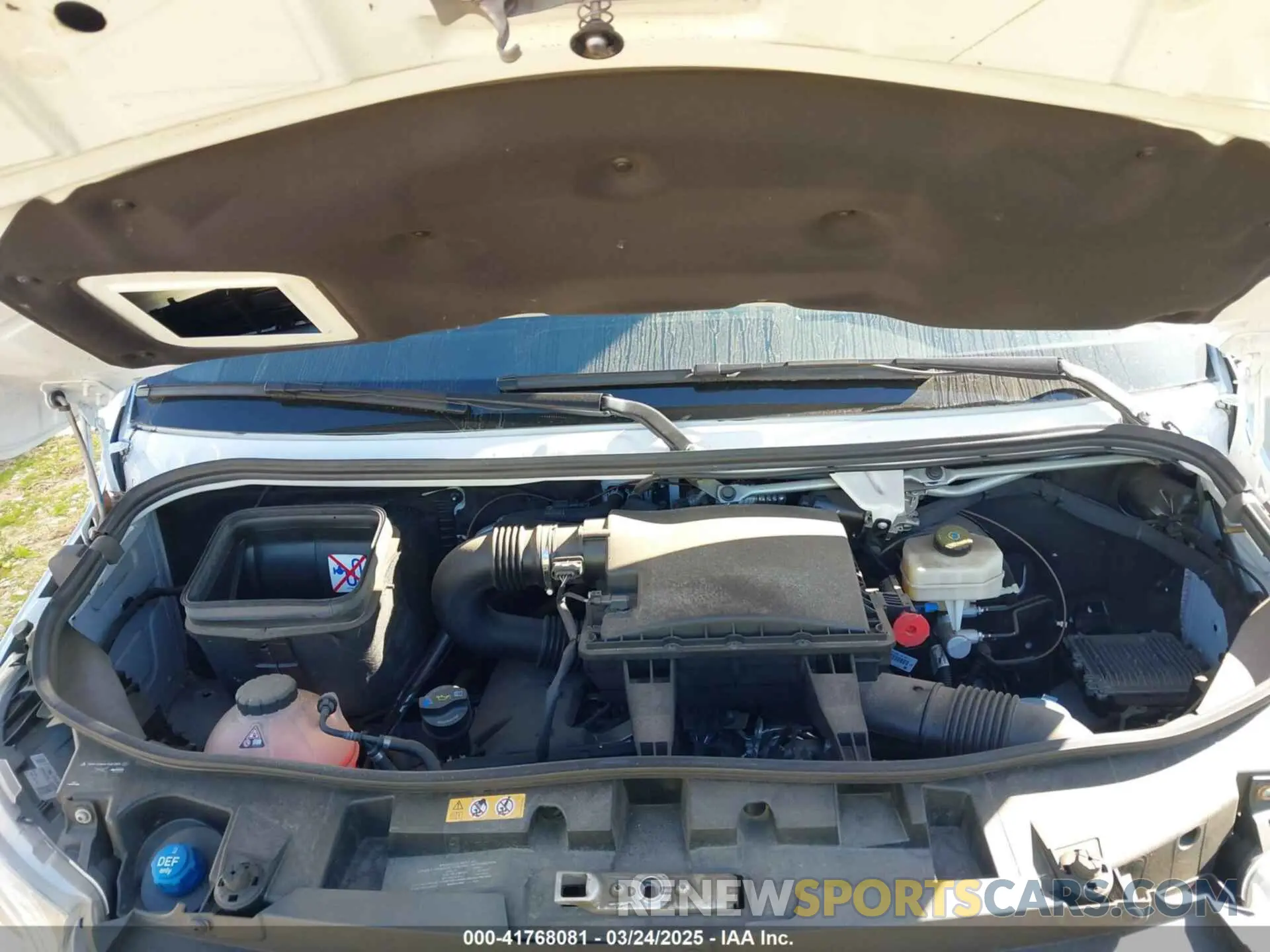 10 fotografías del automóvil dañado W1X8E33Y3ME206641 MERCEDES SPRINTER 3500XD 2021