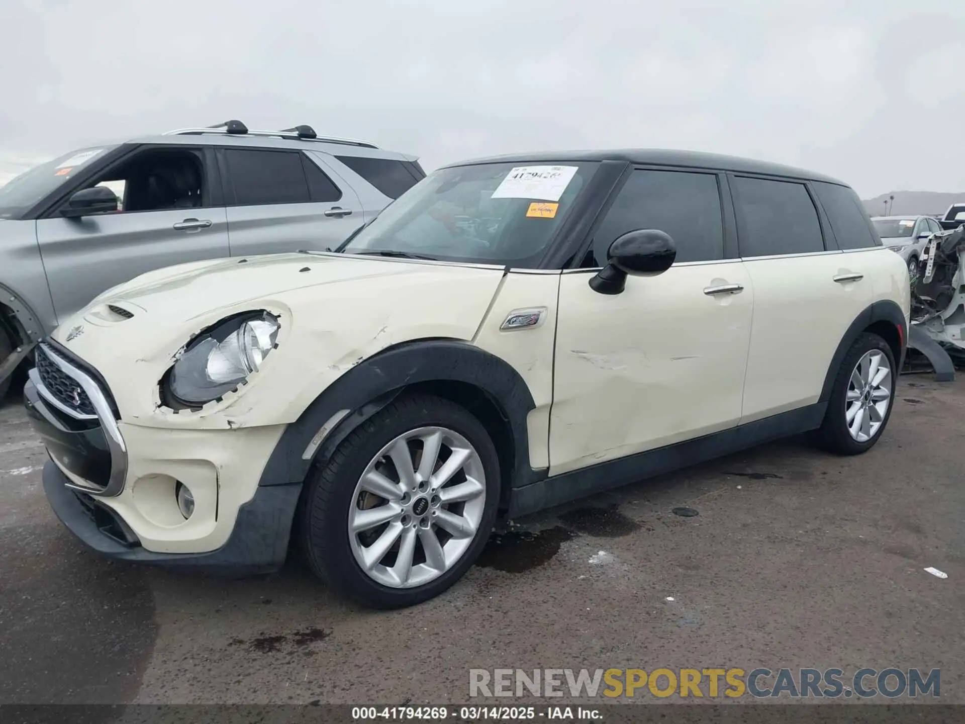 6 fotografías del automóvil dañado WMWLN9C55K2E51698 MINI CLUBMAN 2019