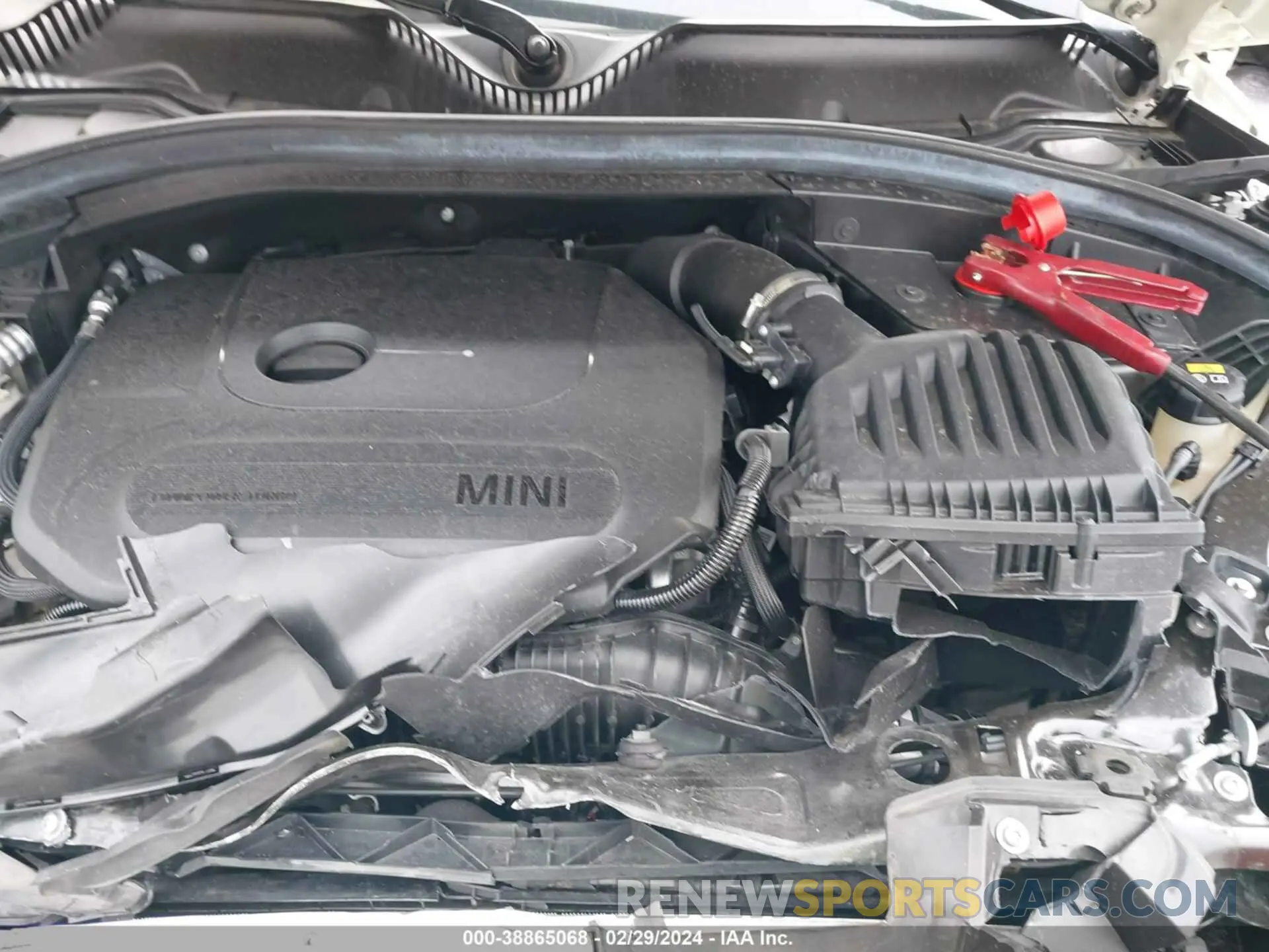 10 fotografías del automóvil dañado WMWLV7C05M2N90979 MINI CLUBMAN 2021