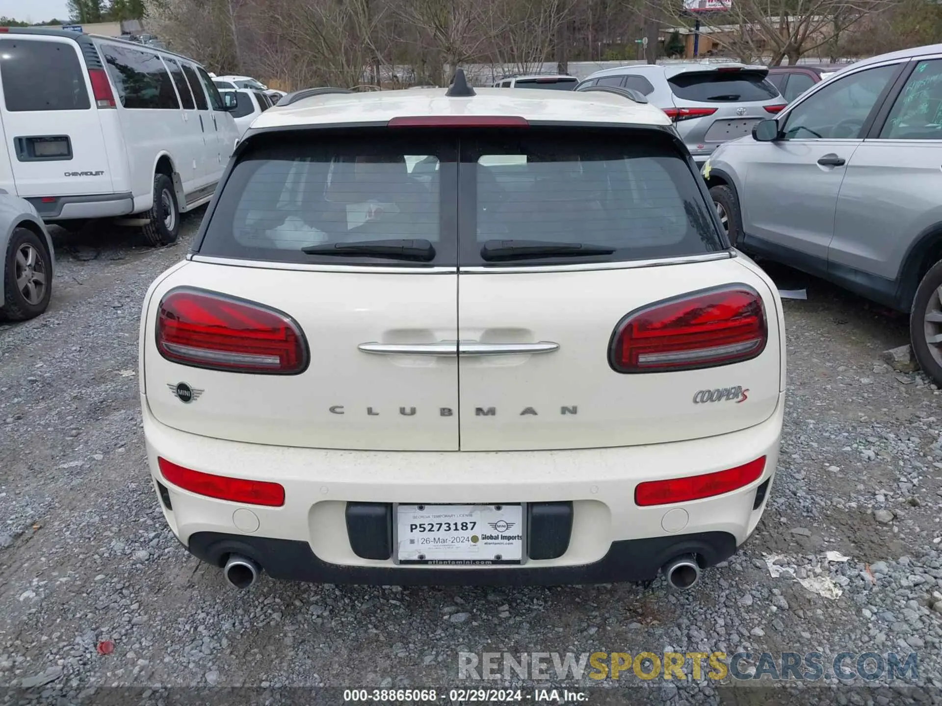 16 fotografías del automóvil dañado WMWLV7C05M2N90979 MINI CLUBMAN 2021