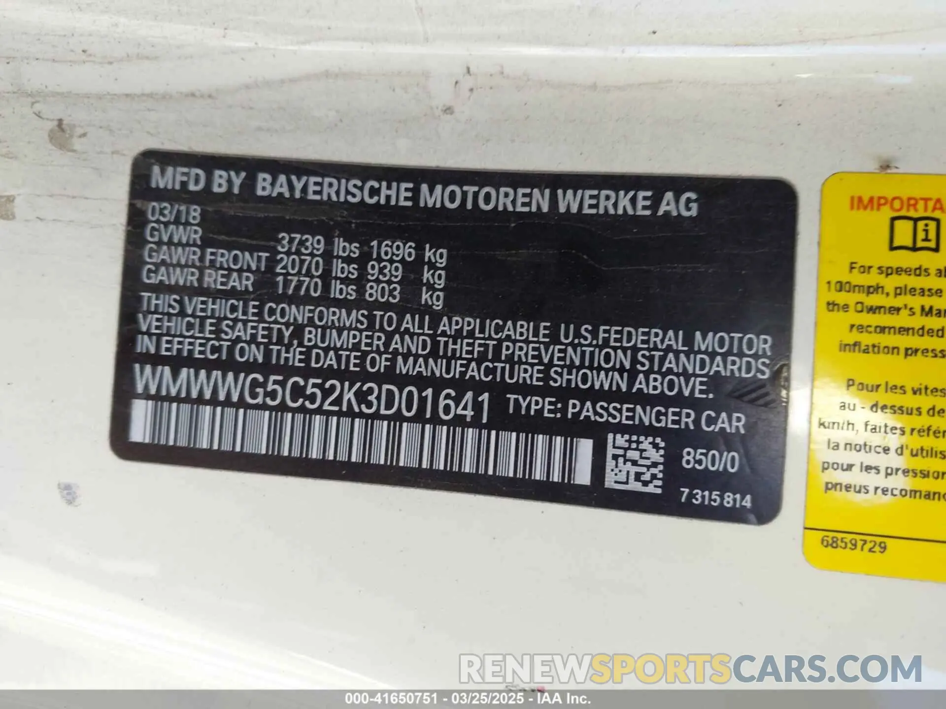 9 fotografías del automóvil dañado WMWWG5C52K3D01641 MINI CONVERTIBLE 2019