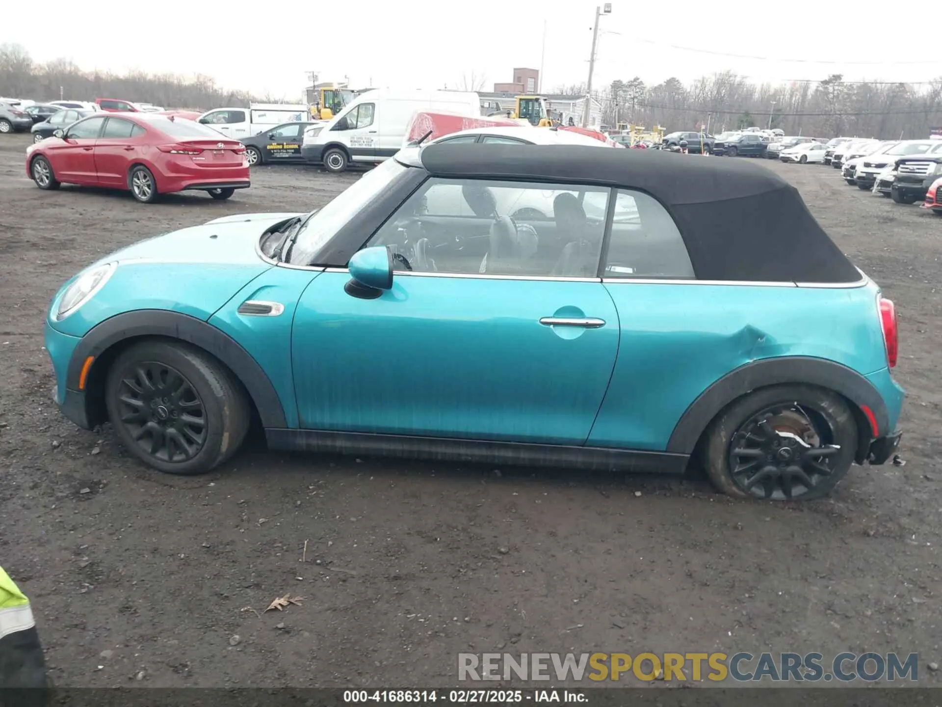 14 fotografías del automóvil dañado WMWWG5C52K3H08648 MINI CONVERTIBLE 2019