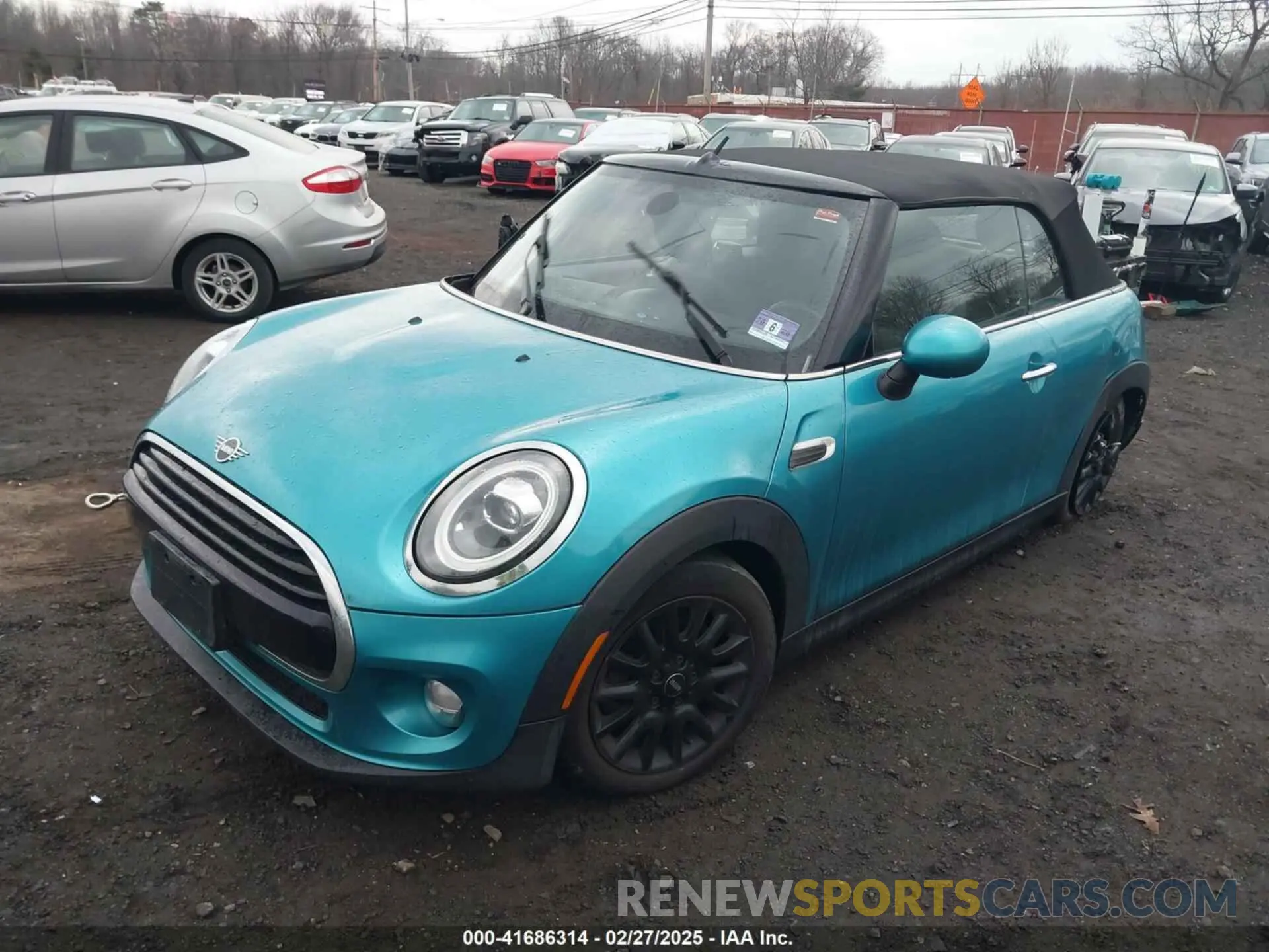 2 fotografías del automóvil dañado WMWWG5C52K3H08648 MINI CONVERTIBLE 2019