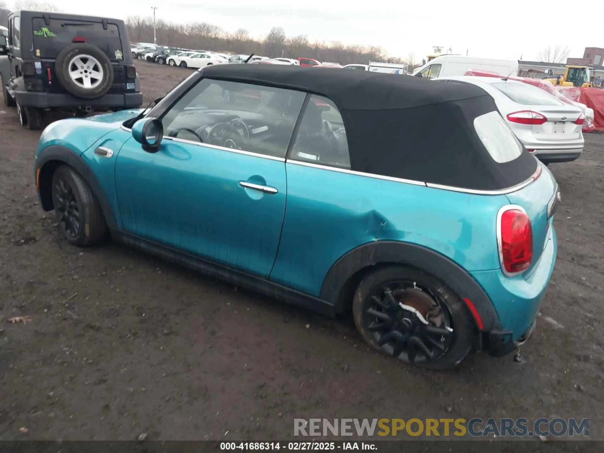 3 fotografías del automóvil dañado WMWWG5C52K3H08648 MINI CONVERTIBLE 2019