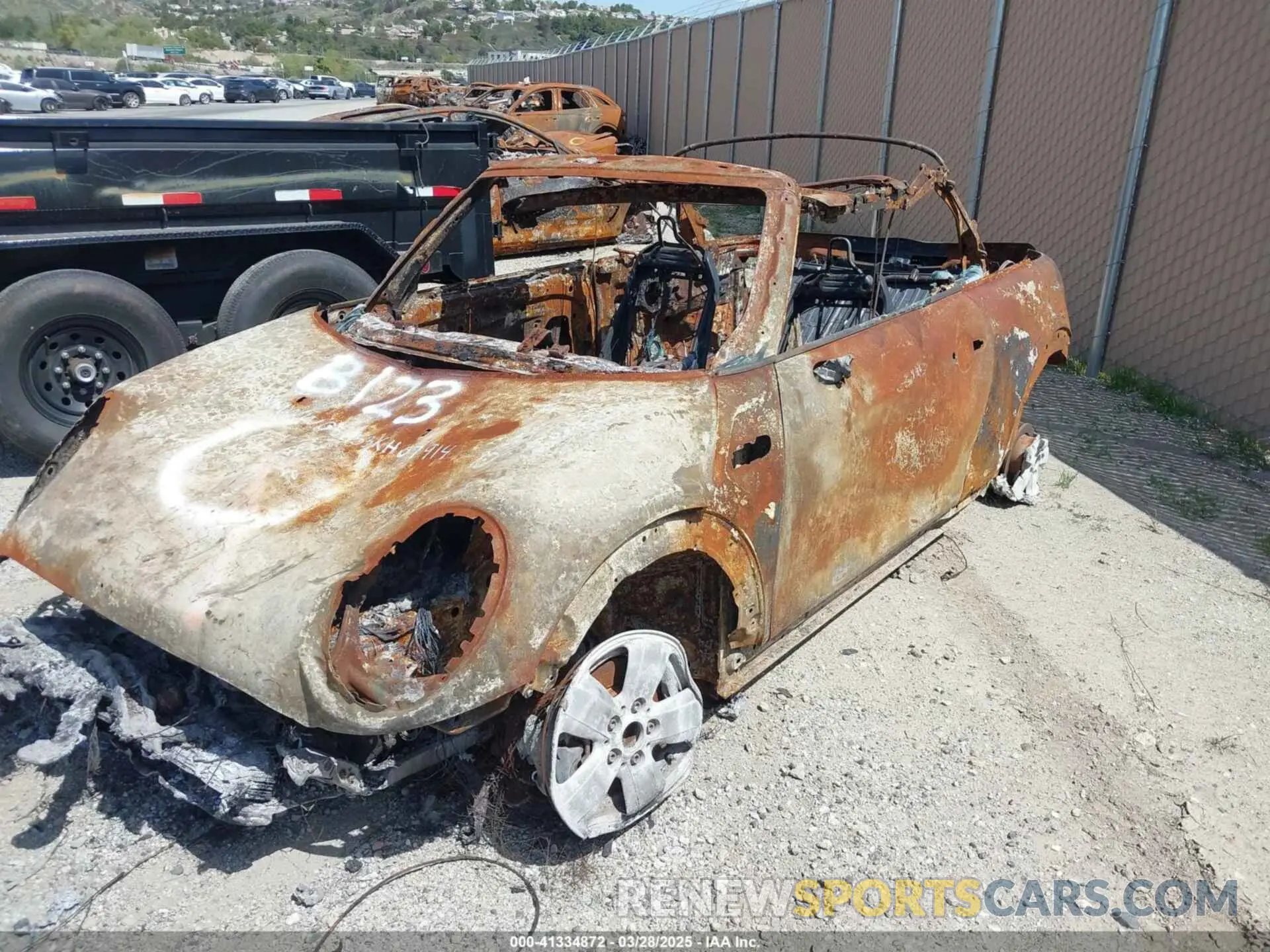 6 fotografías del automóvil dañado WMWWG5C53K3H07914 MINI CONVERTIBLE 2019