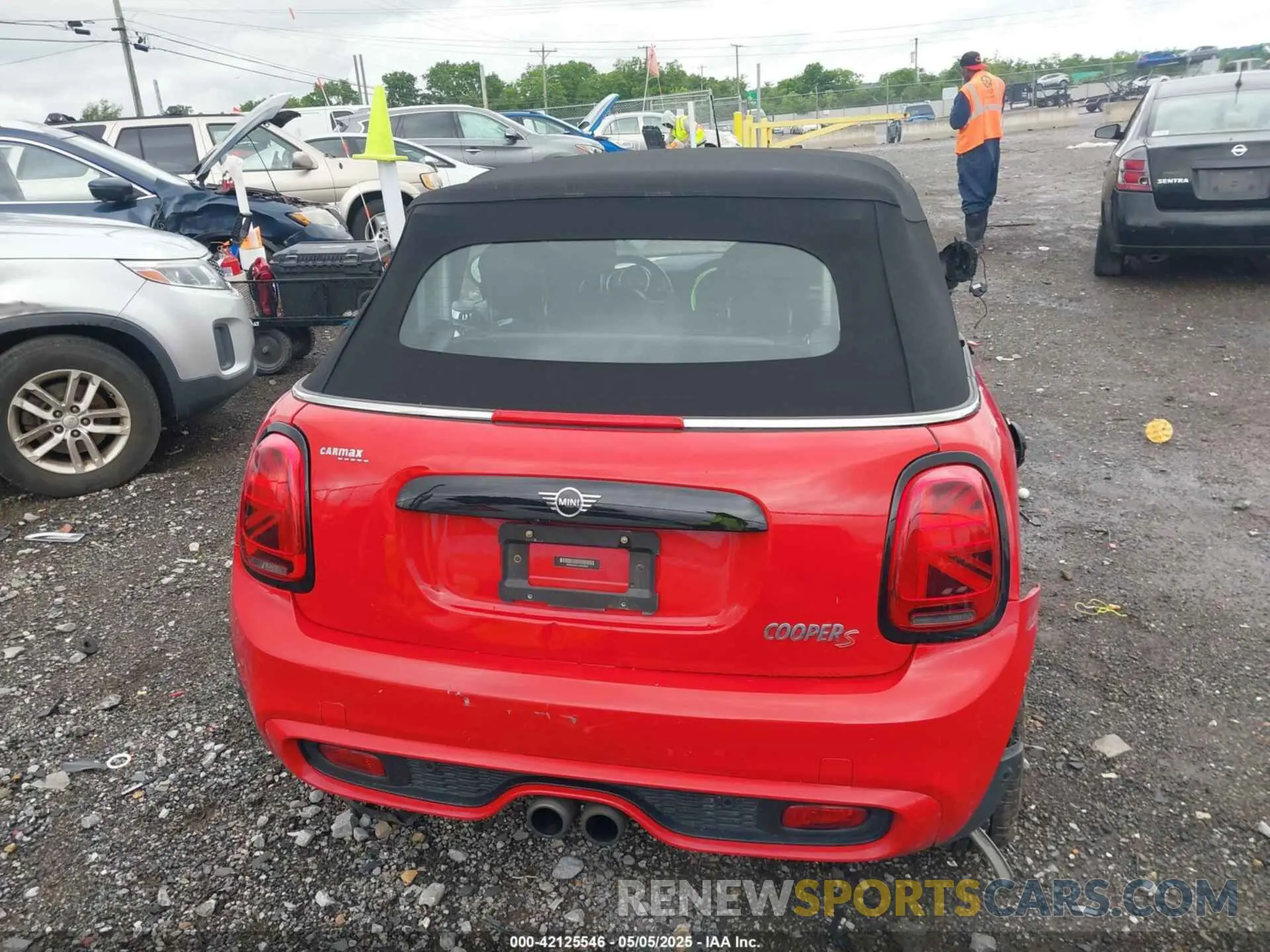 16 fotografías del automóvil dañado WMWWG9C51K3E39565 MINI CONVERTIBLE 2019