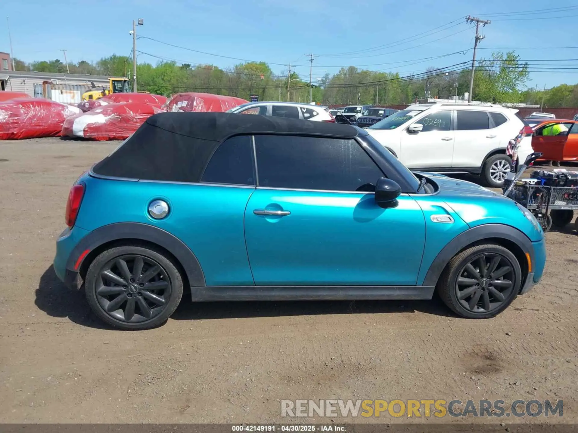 13 fotografías del automóvil dañado WMWWG9C54K3E41195 MINI CONVERTIBLE 2019