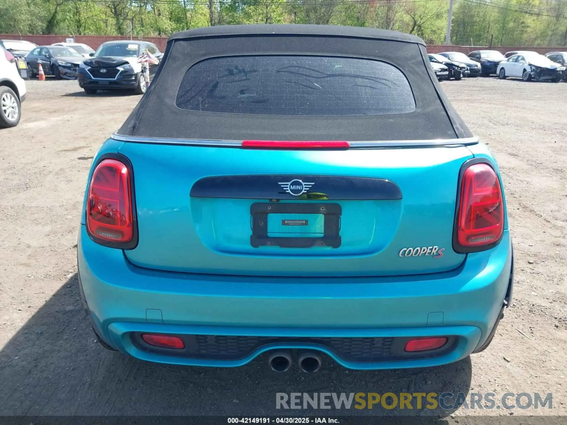 16 fotografías del automóvil dañado WMWWG9C54K3E41195 MINI CONVERTIBLE 2019