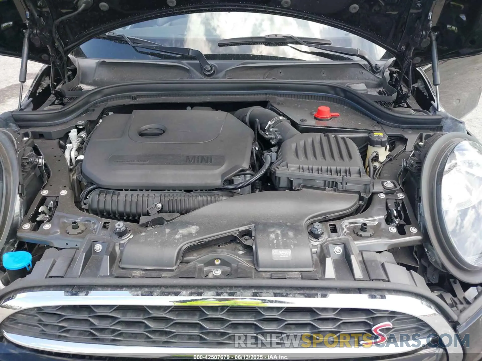 10 fotografías del automóvil dañado WMWWJ5C0XM3M08622 MINI CONVERTIBLE 2021