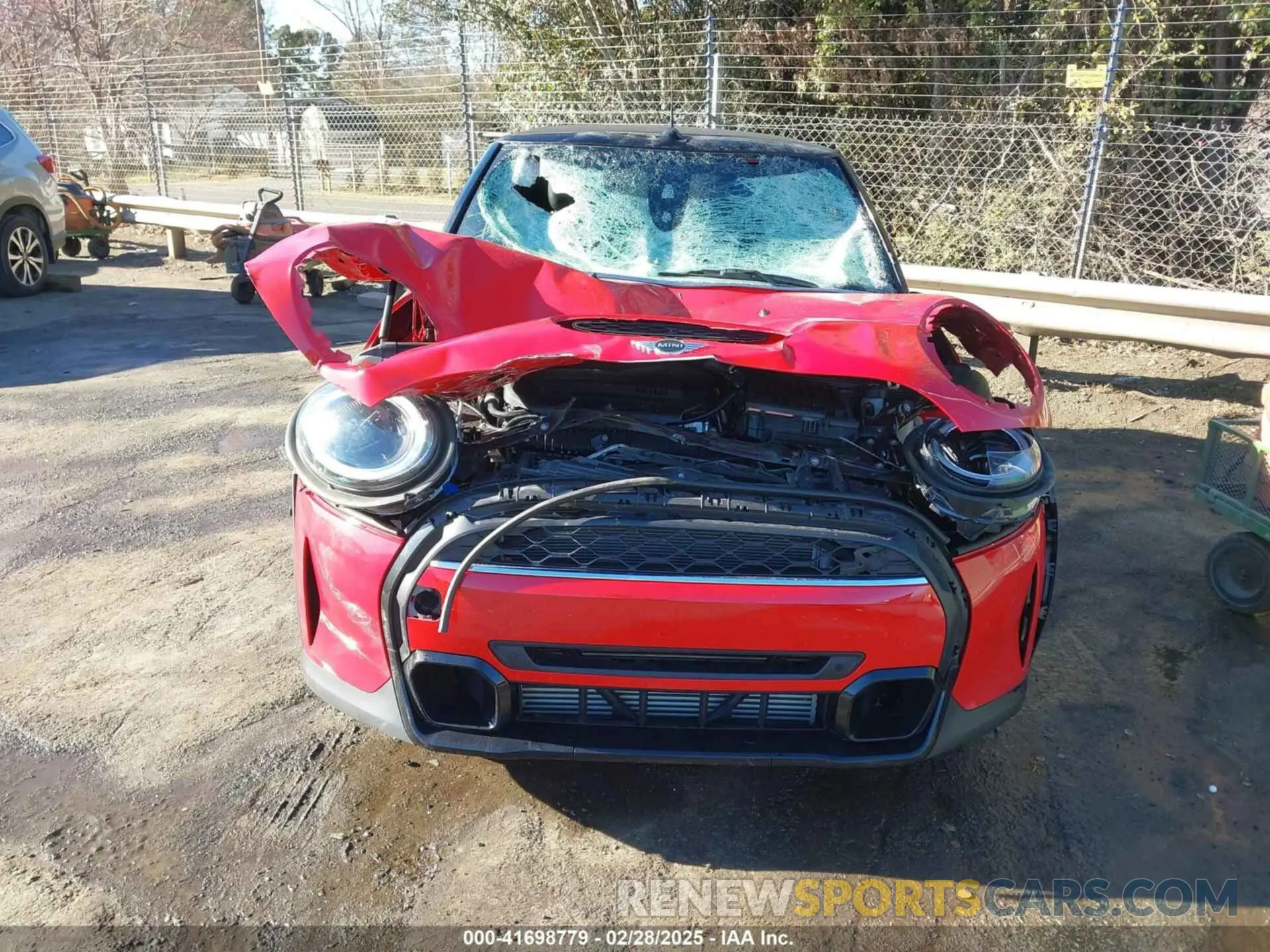 12 fotografías del automóvil dañado WMW43DL05N3N79940 MINI CONVERTIBLE 2022