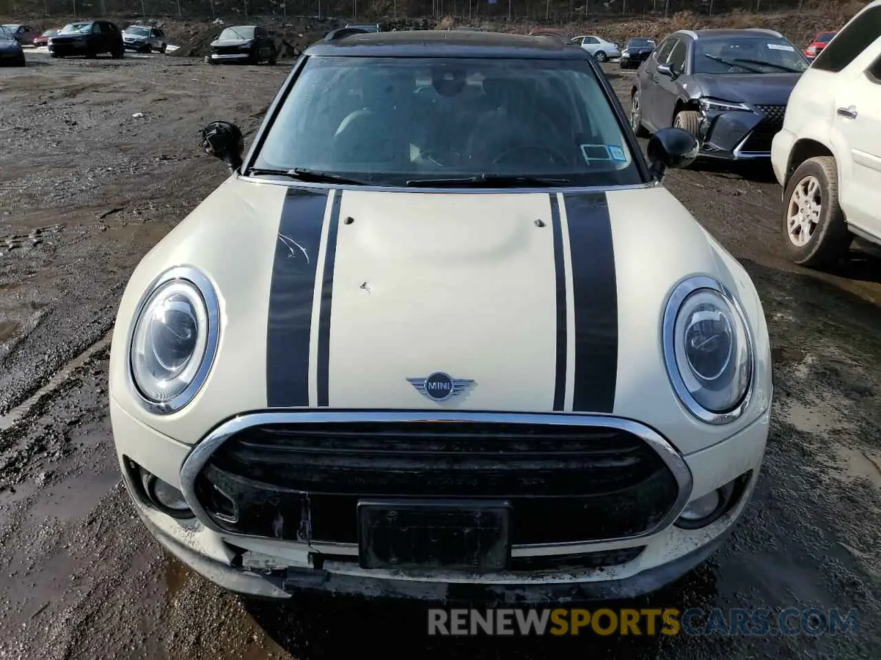 5 fotografías del automóvil dañado WMWLU1C54K2F30140 MINI COOPER 2019