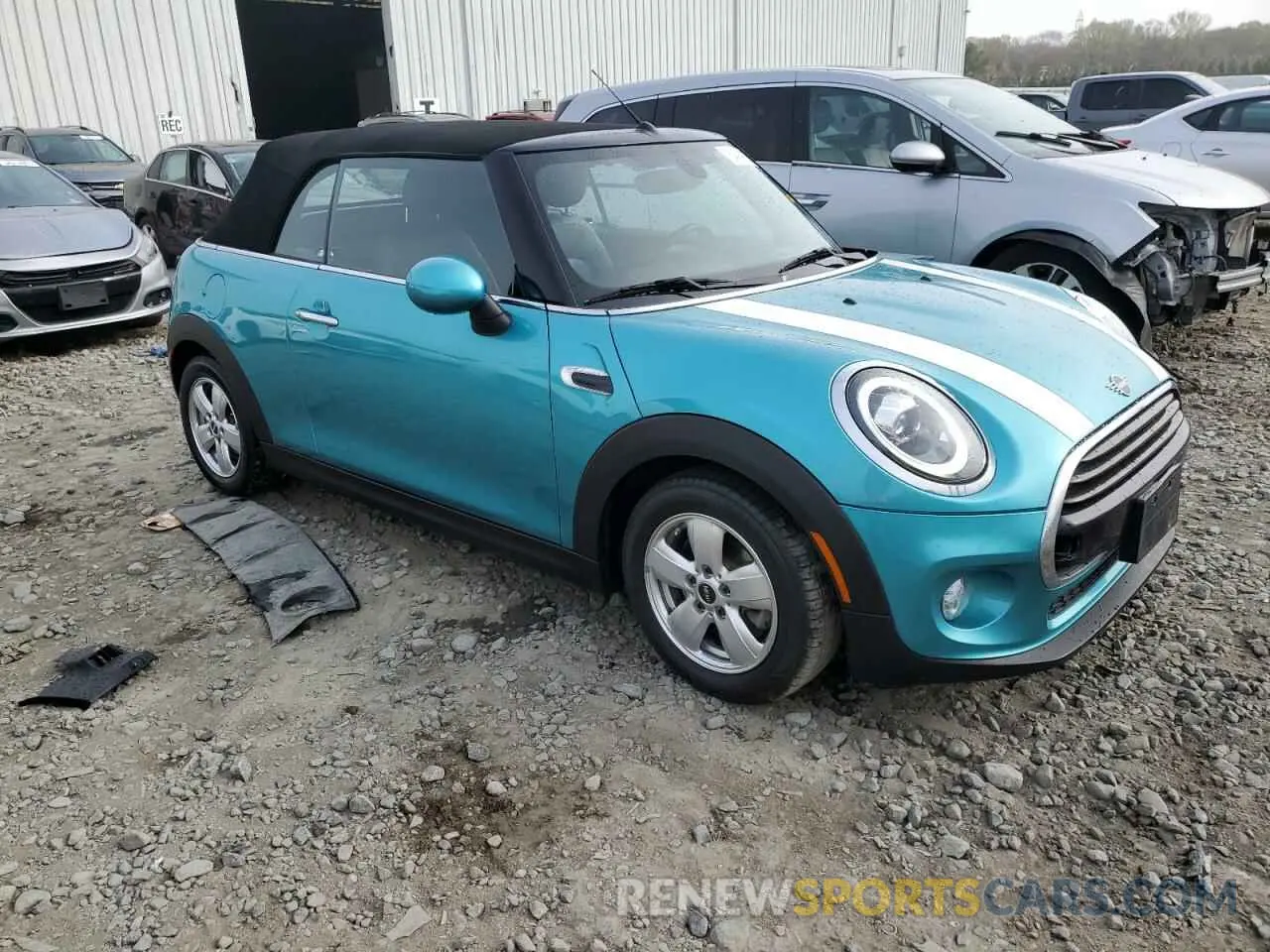 4 fotografías del automóvil dañado WMWWG5C58K3H09058 MINI COOPER 2019