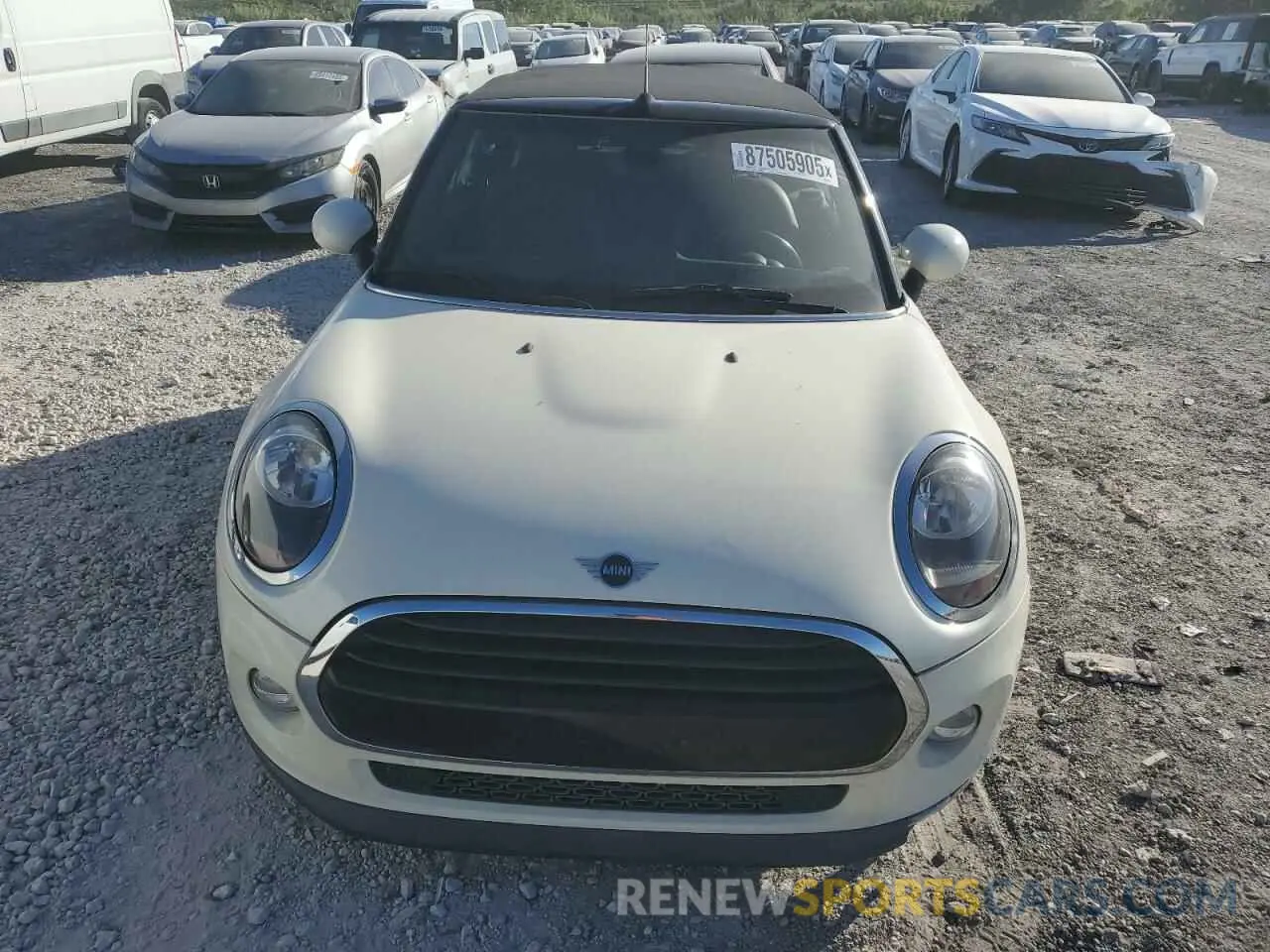 5 fotografías del automóvil dañado WMWWG5C59K3D01832 MINI COOPER 2019