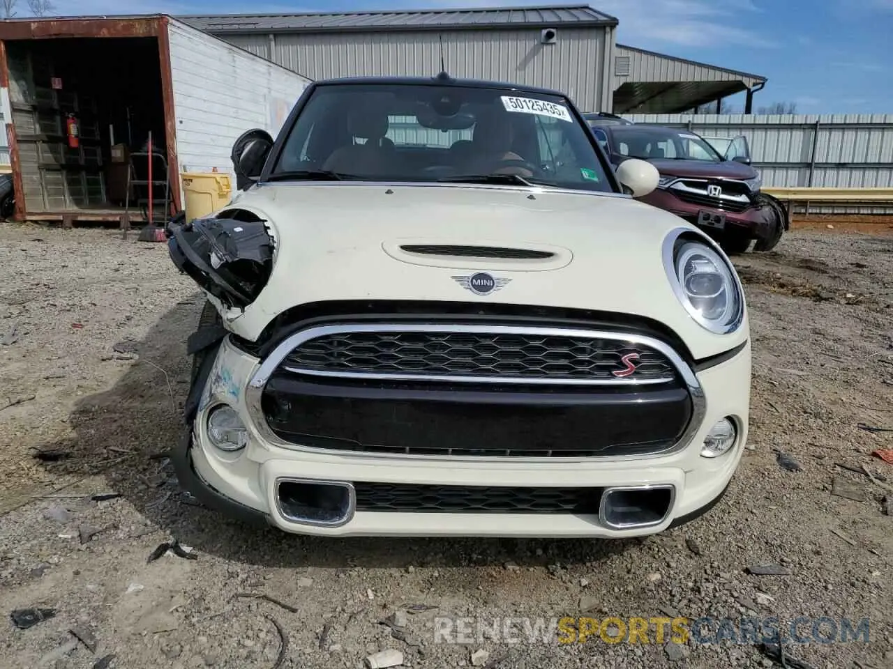 5 fotografías del automóvil dañado WMWWG9C51K3E39856 MINI COOPER 2019