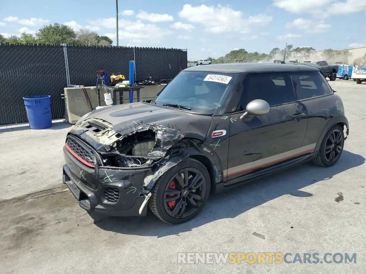 1 fotografías del automóvil dañado WMWXM9C50K2H81141 MINI COOPER 2019