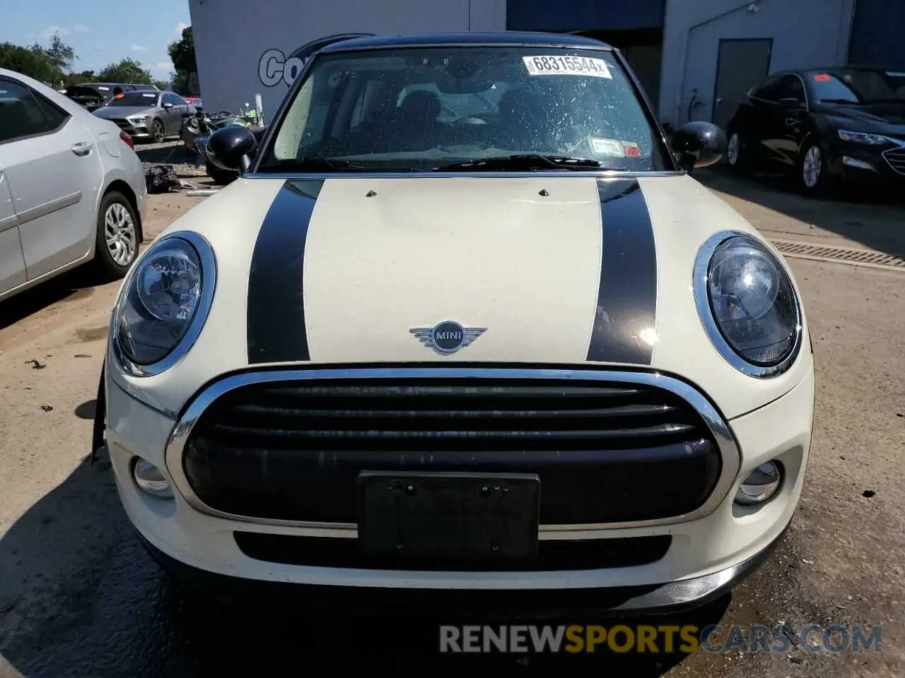 5 fotografías del automóvil dañado WMWXP5C50K2H95122 MINI COOPER 2019