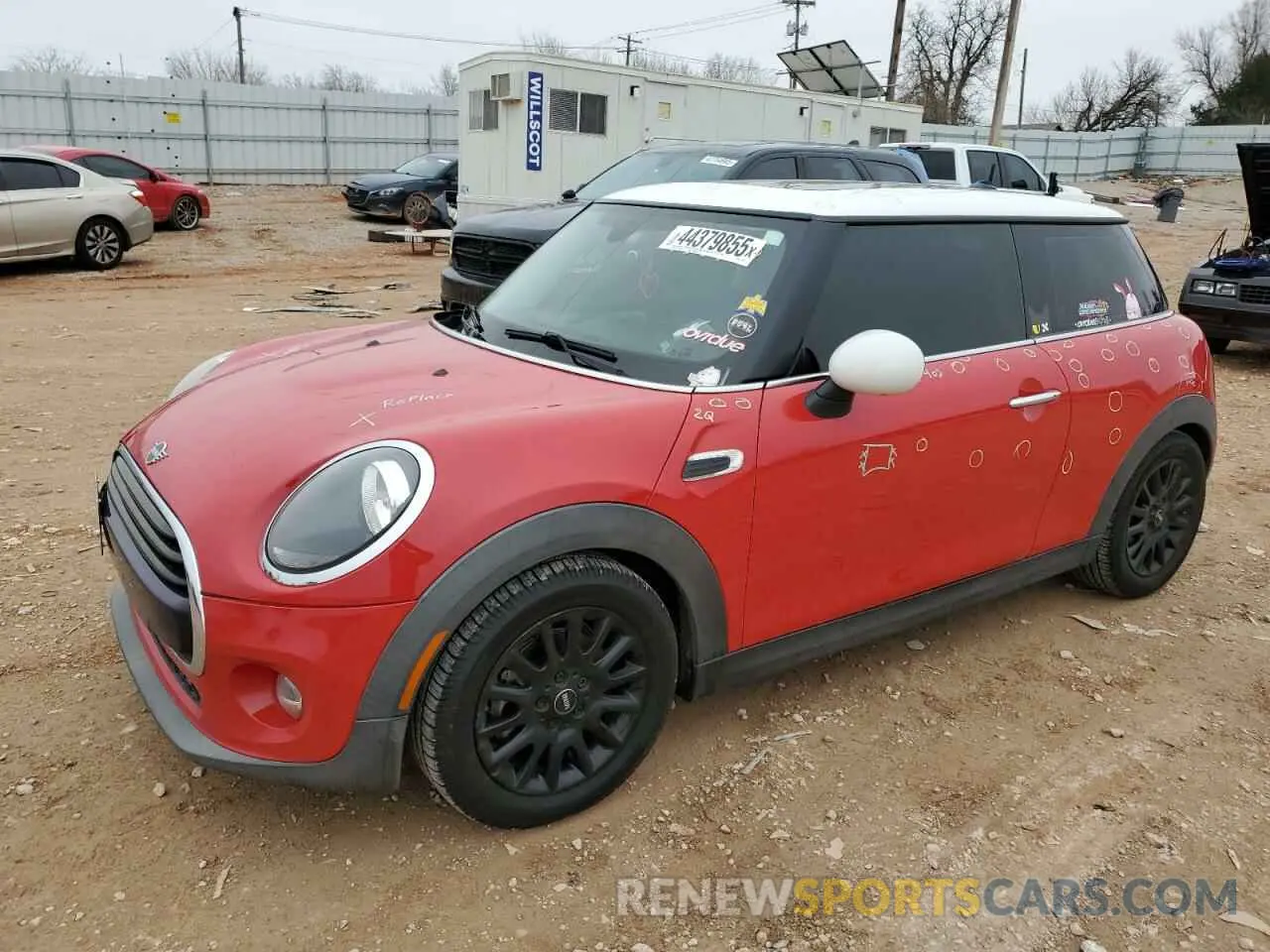 1 fotografías del automóvil dañado WMWXP5C51K2L22827 MINI COOPER 2019