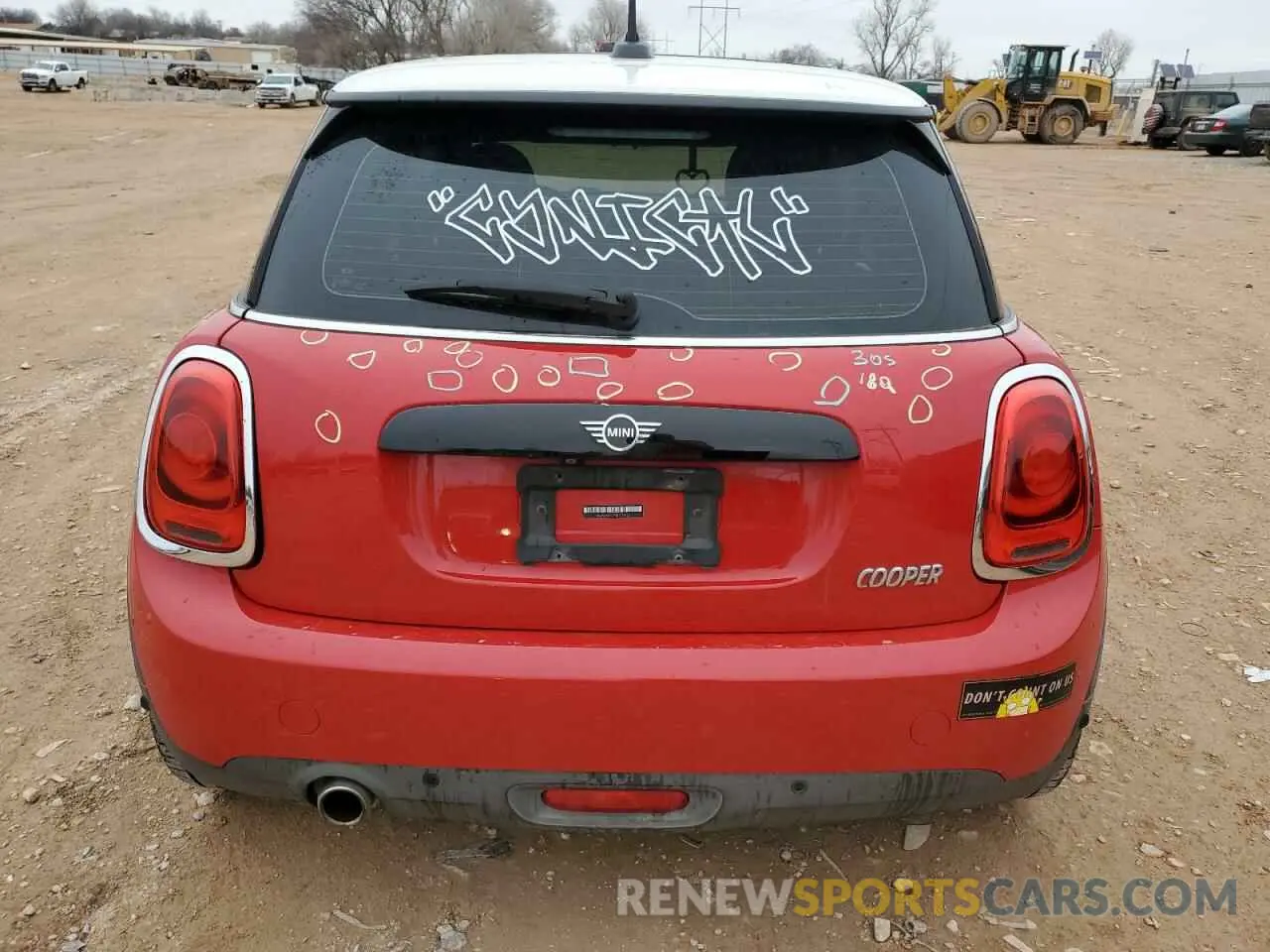6 fotografías del automóvil dañado WMWXP5C51K2L22827 MINI COOPER 2019