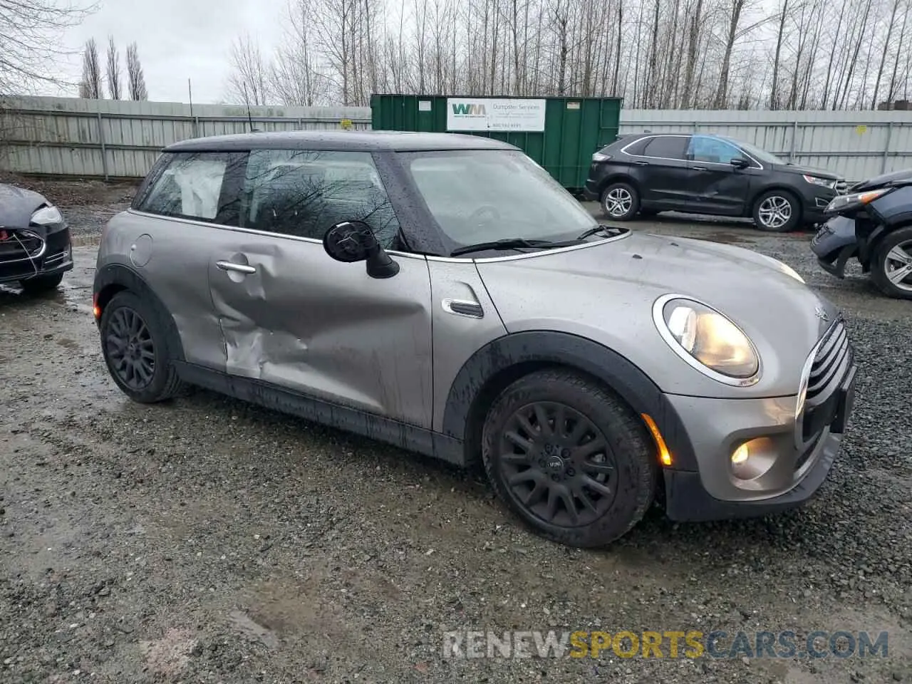 4 fotografías del automóvil dañado WMWXP5C56K2H31201 MINI COOPER 2019
