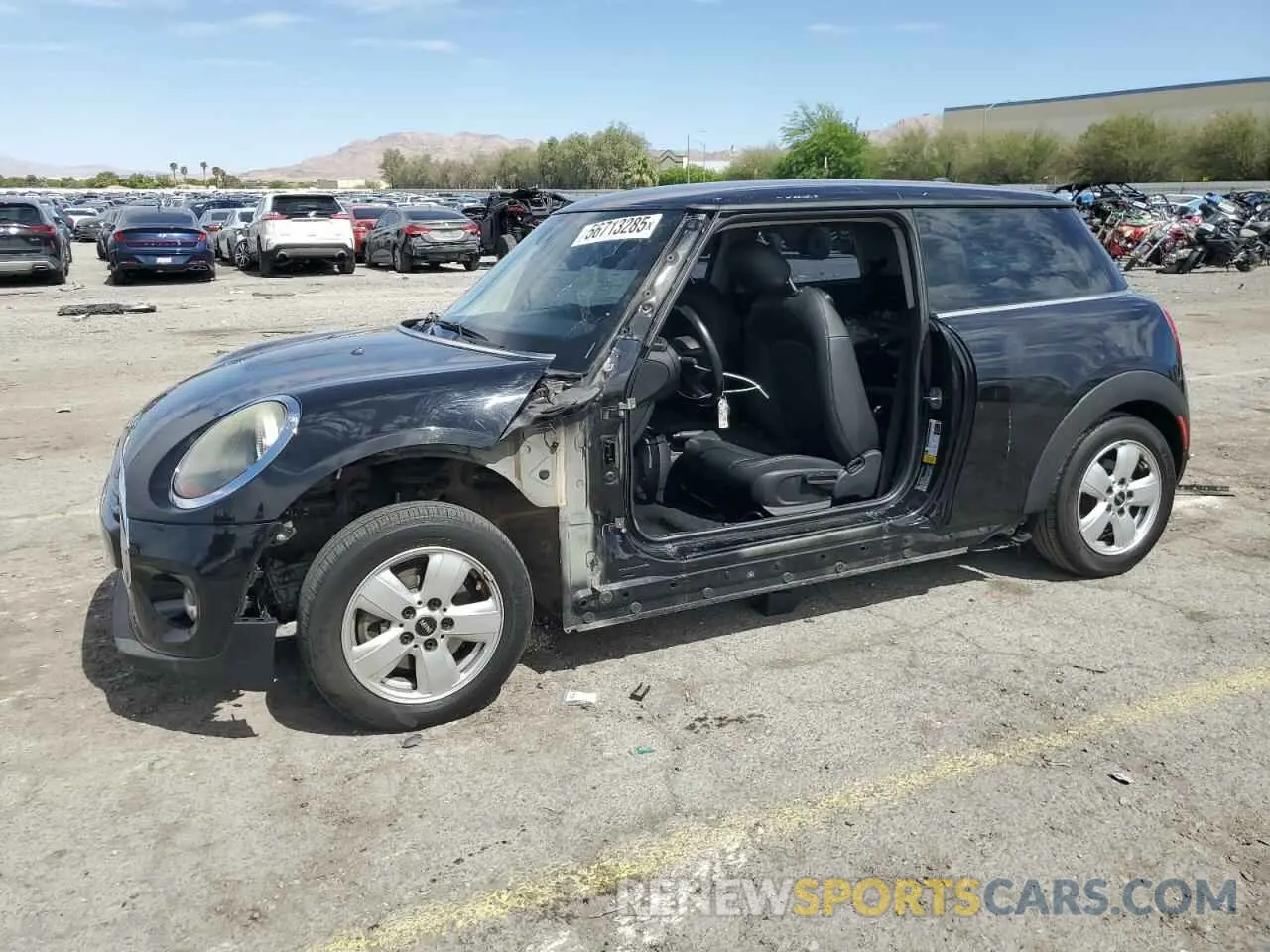 1 fotografías del automóvil dañado WMWXP5C5XK2H29936 MINI COOPER 2019