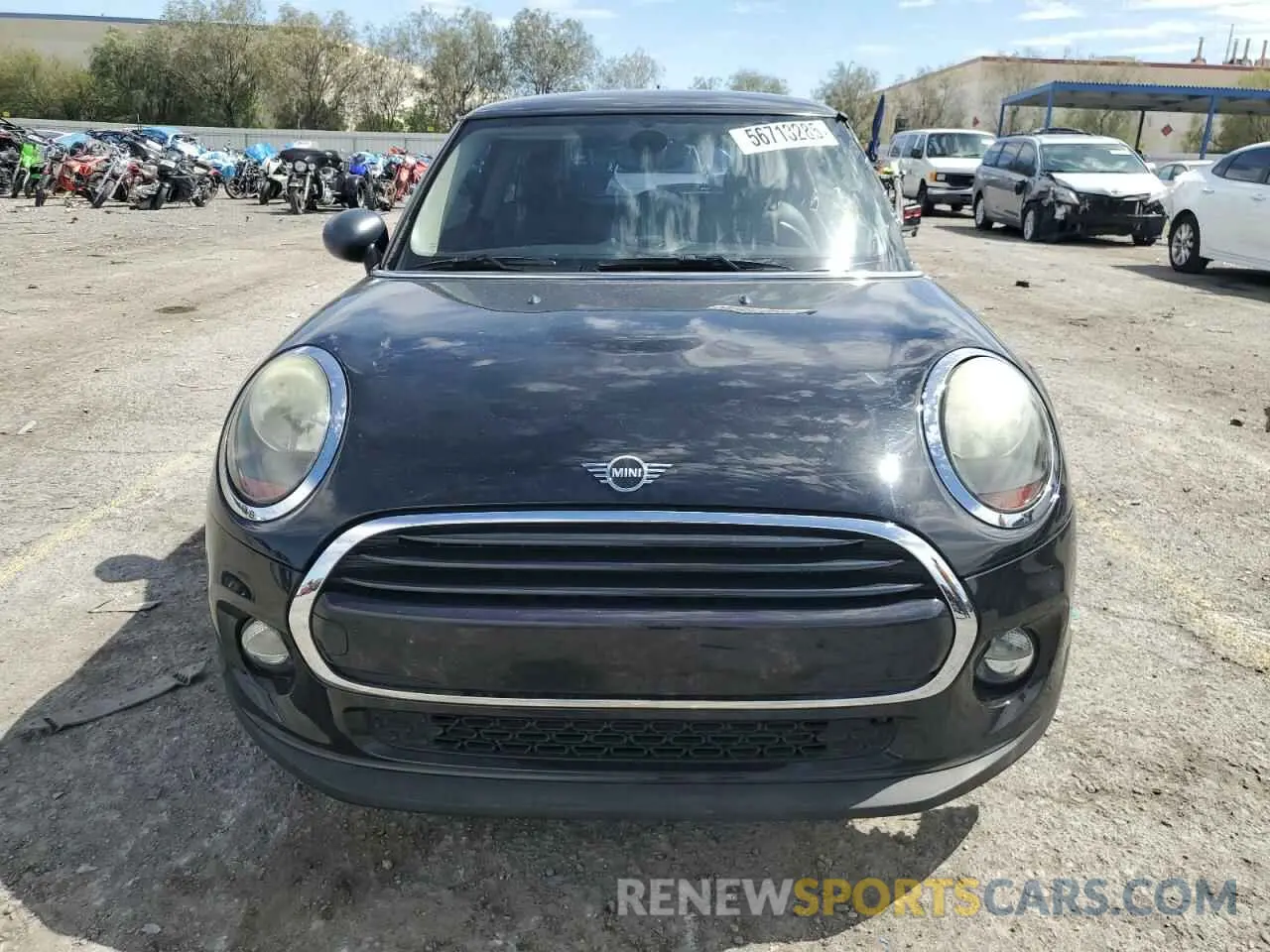 5 fotografías del automóvil dañado WMWXP5C5XK2H29936 MINI COOPER 2019