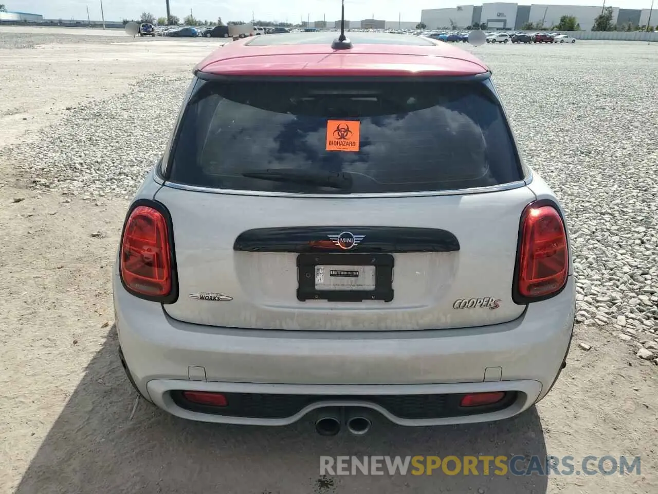 6 fotografías del automóvil dañado WMWXP7C51K2A52402 MINI COOPER 2019
