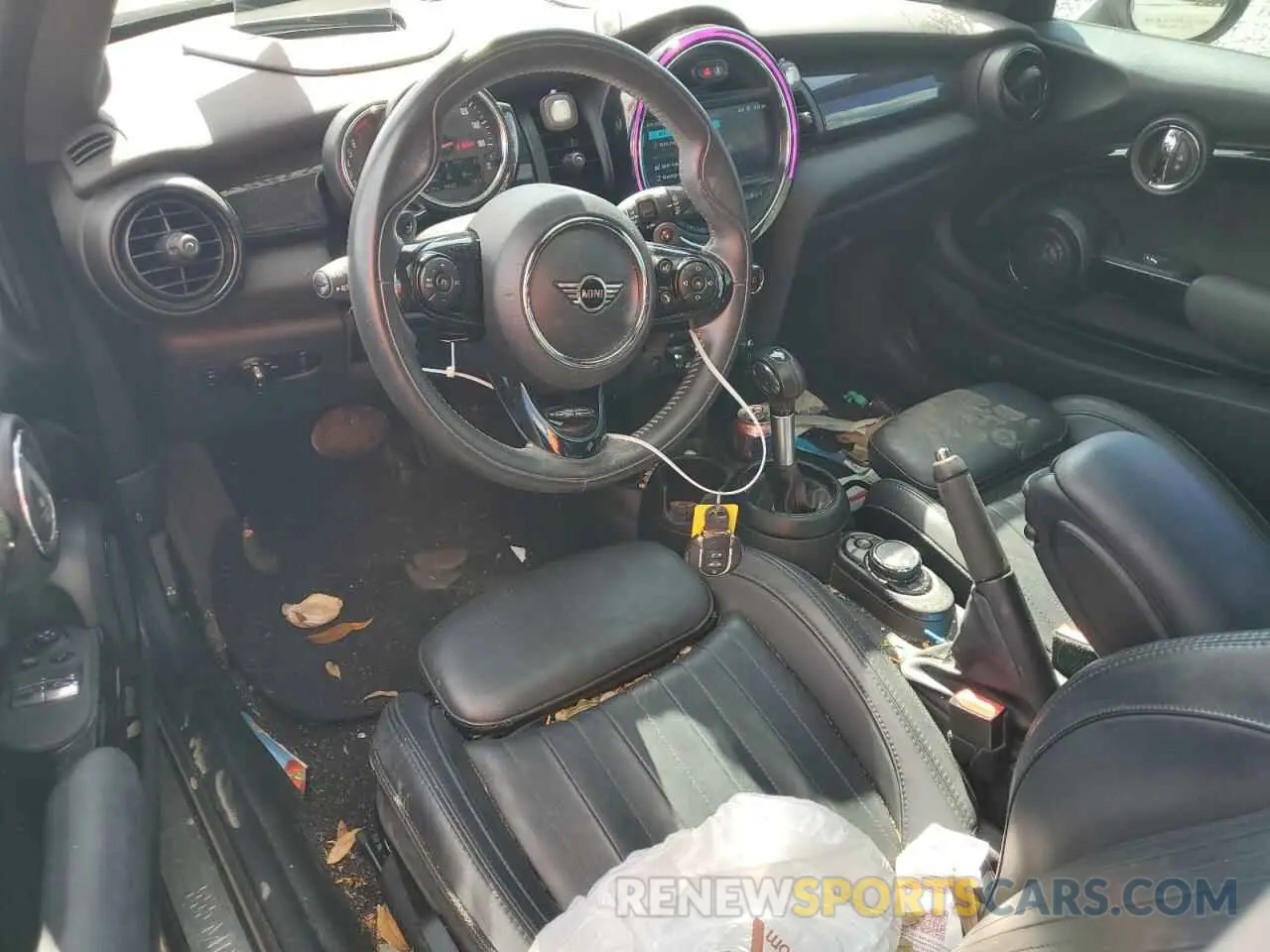 8 fotografías del automóvil dañado WMWXP7C51K2A52402 MINI COOPER 2019