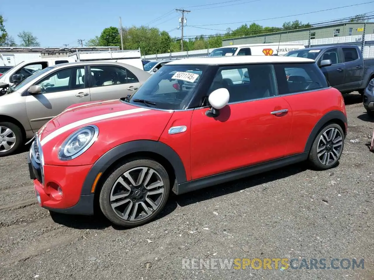 1 fotografías del automóvil dañado WMWXP7C59K2A53202 MINI COOPER 2019